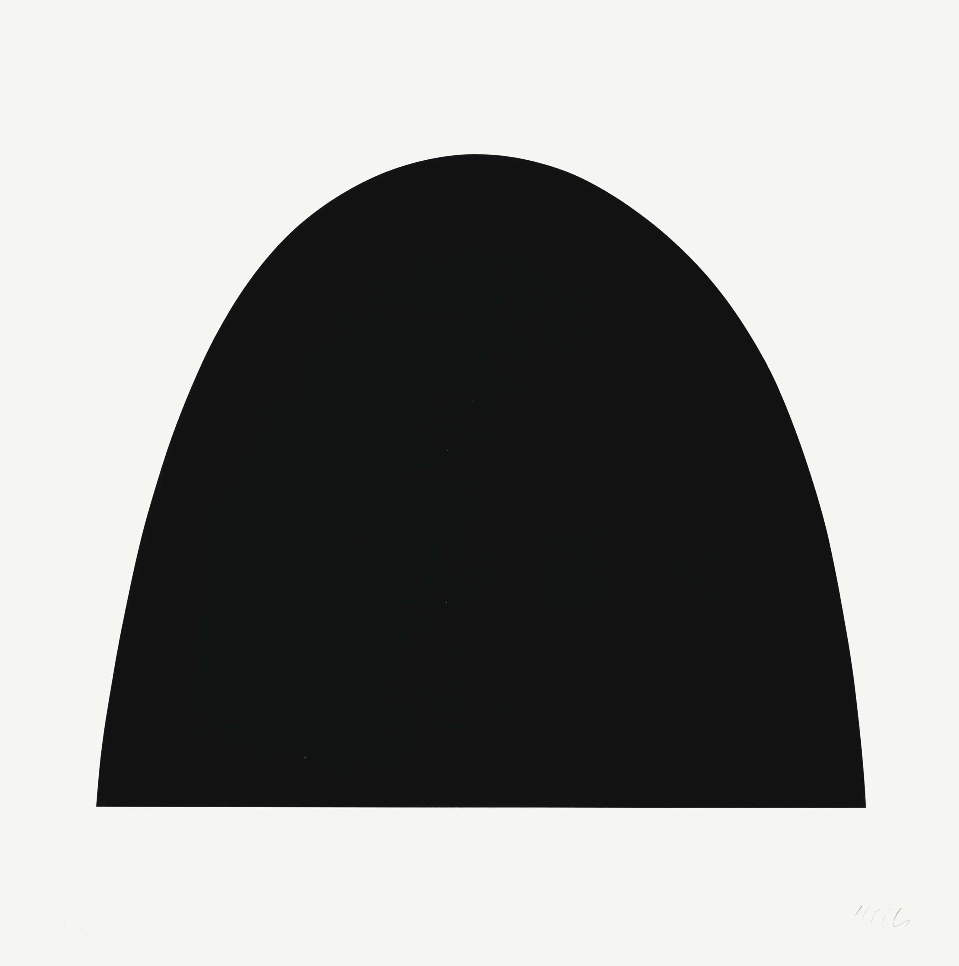 Ellsworth Kelly — Черная кривая