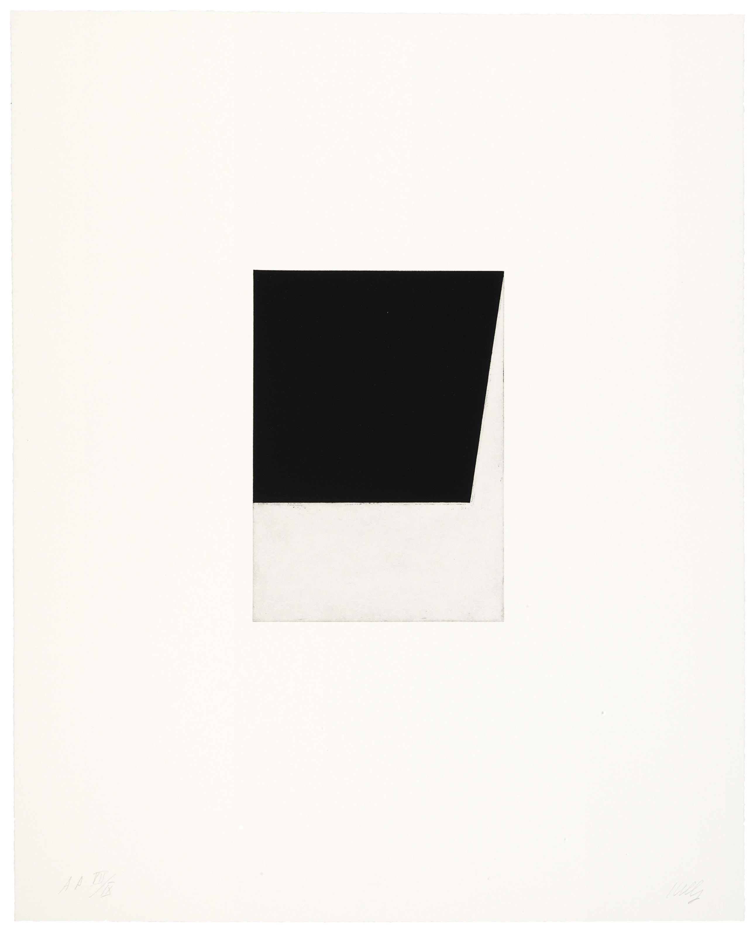 Ellsworth Kelly — Concorde V, из серии Concorde