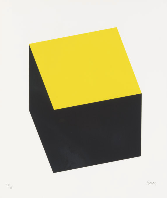 Ellsworth Kelly — Желтый/черный (A. 69)