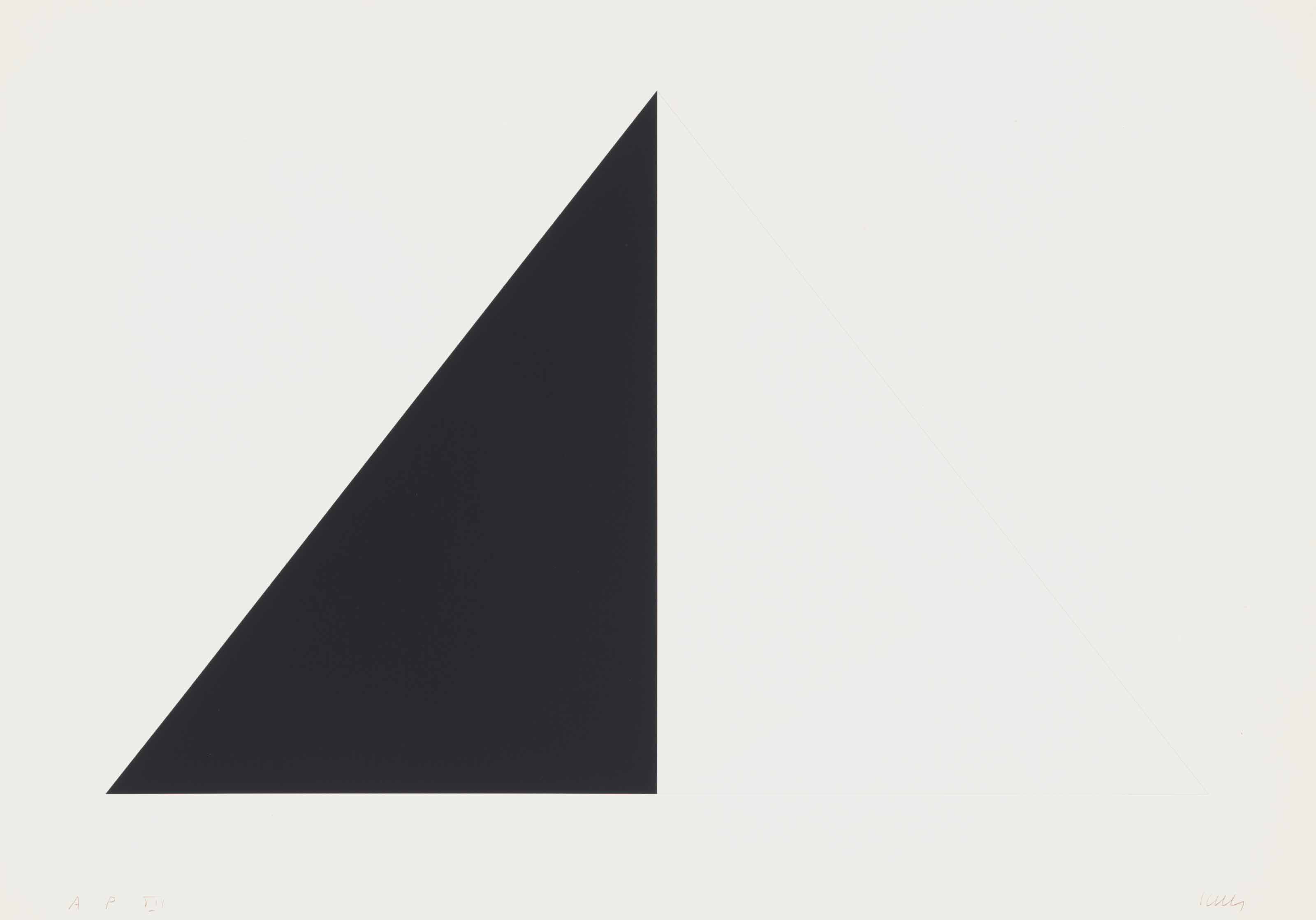Ellsworth Kelly — Черно-белая пирамида