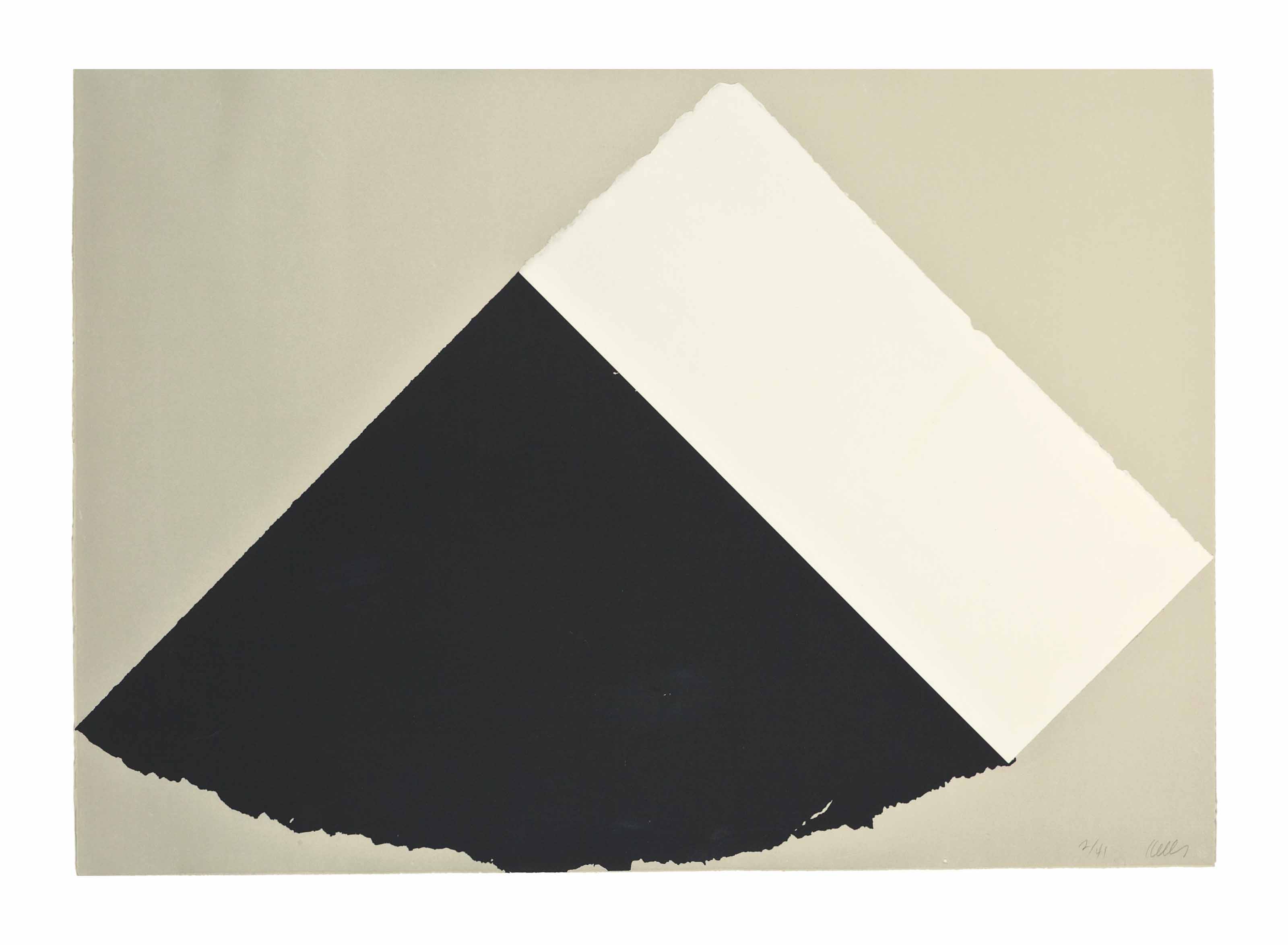 Ellsworth Kelly — Темно-серый и белый