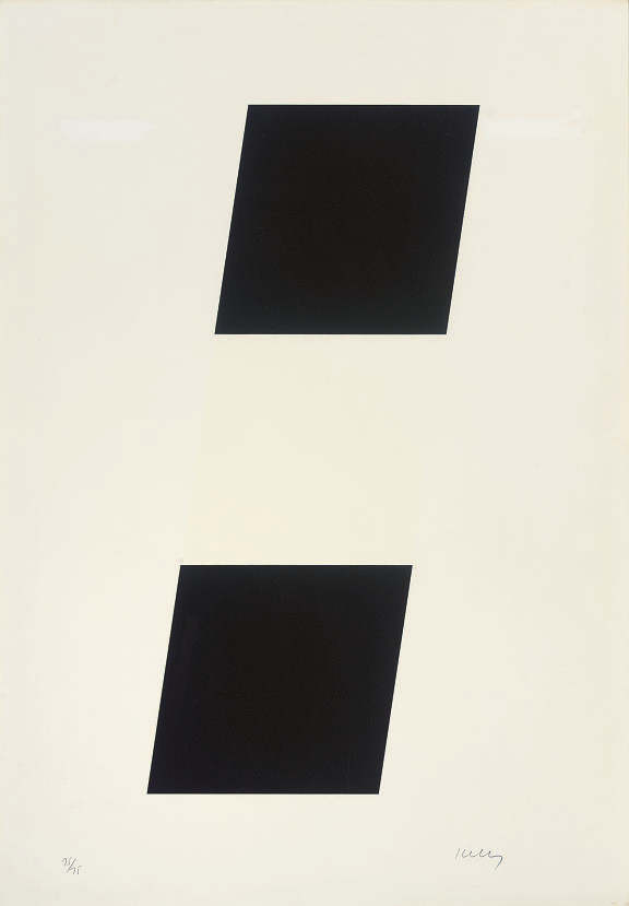 Ellsworth Kelly — Черный/Белый/чернота (Axsom 63)