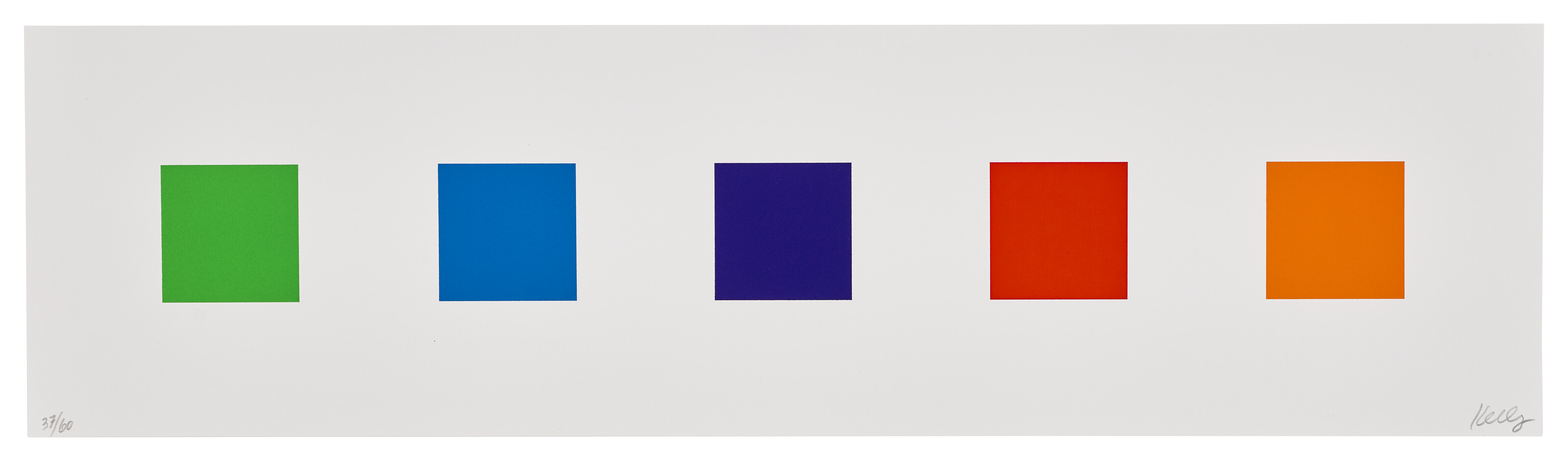 Ellsworth Kelly — Цветные квадраты 2