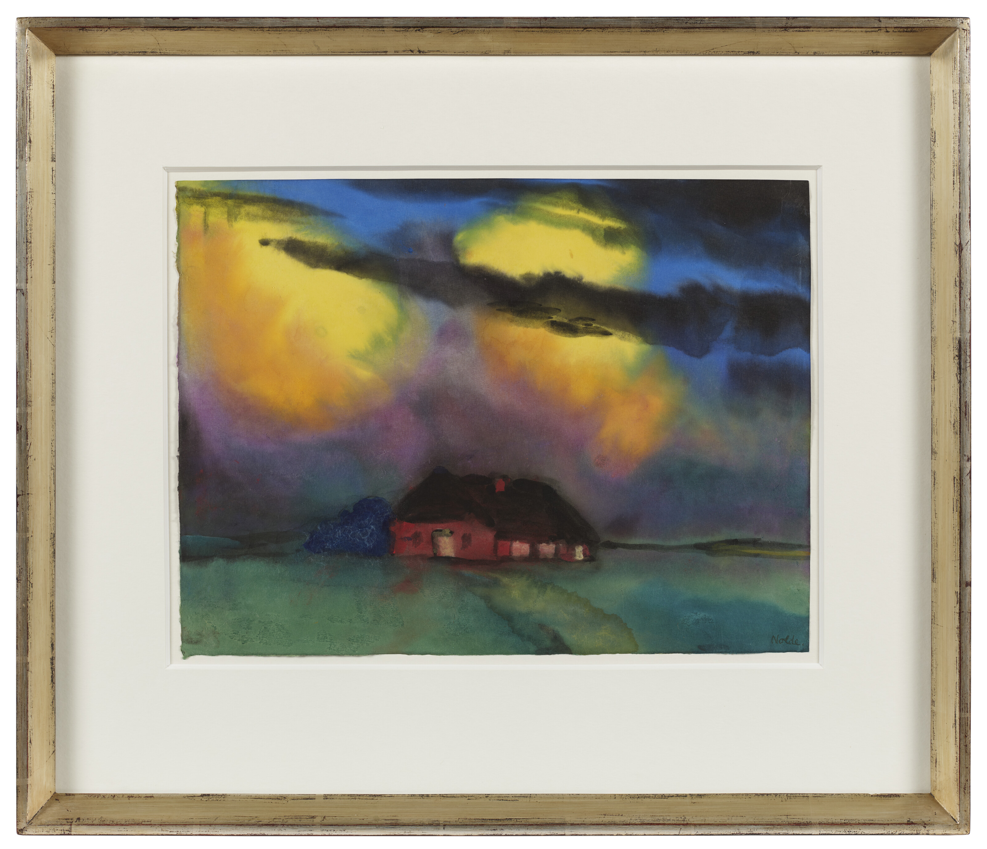 Emil Nolde — Маршландшафт, изображение 2