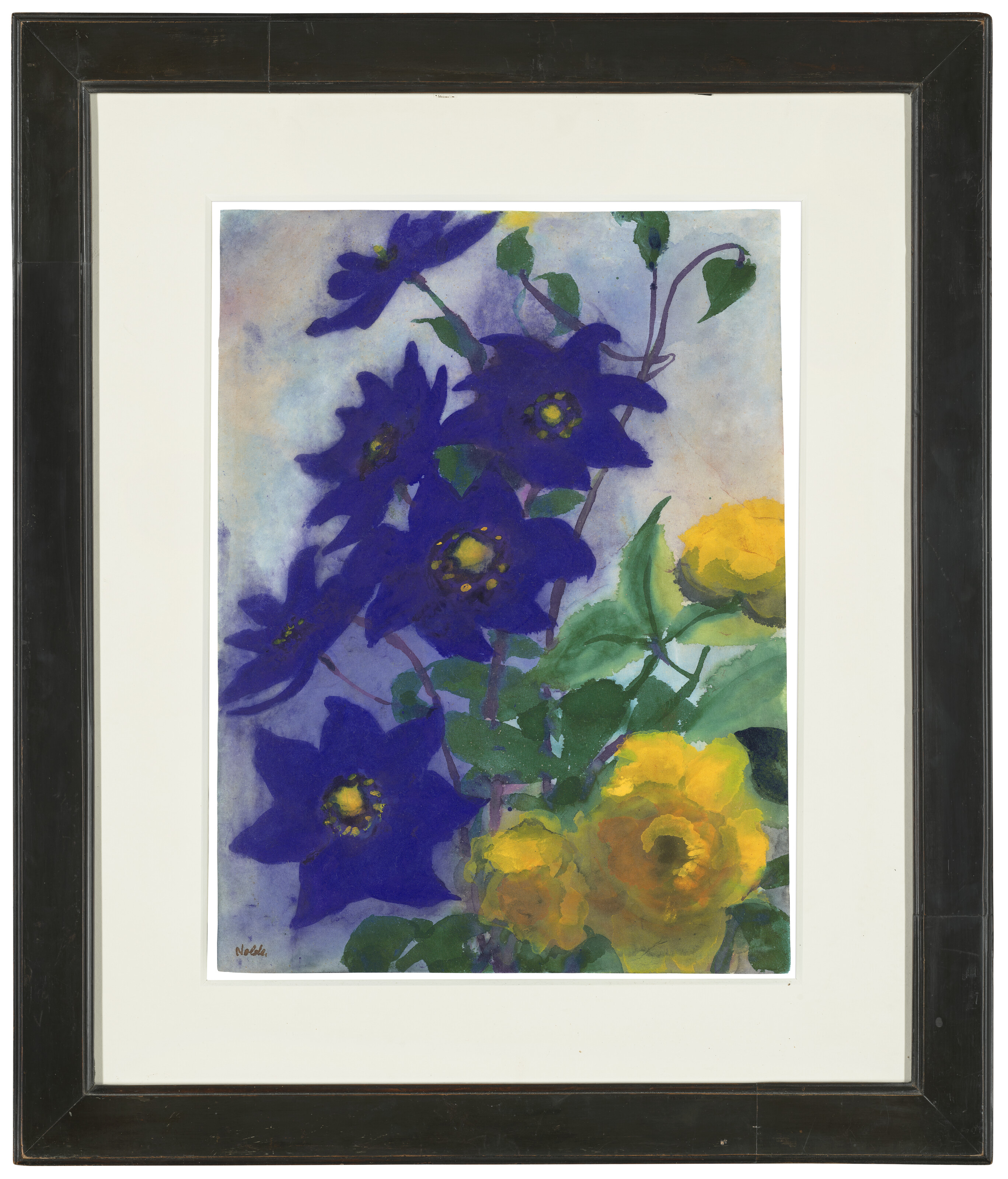 Emil Nolde — Синий и желанный цвет, изображение 2