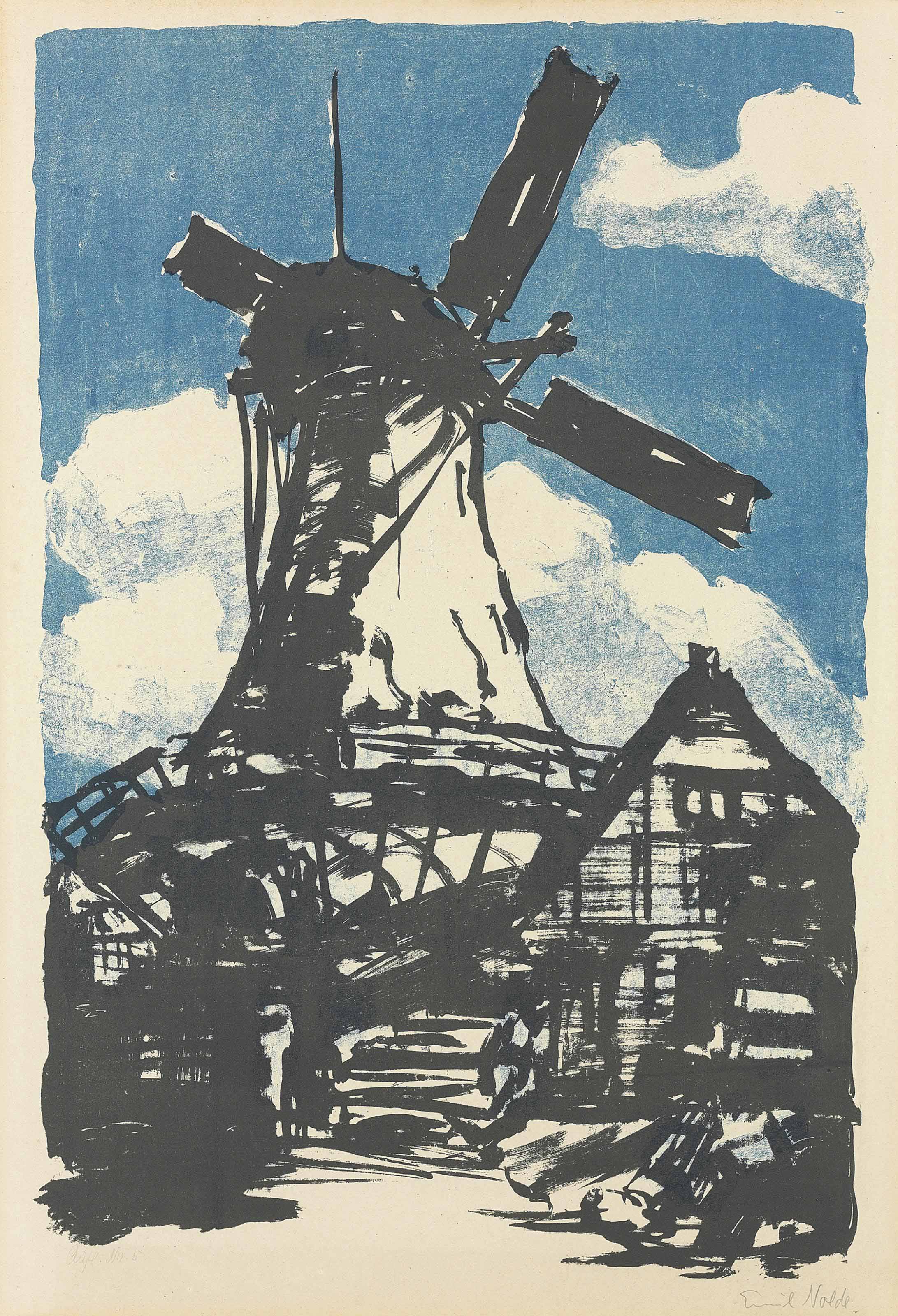 Emil Nolde — Большая Мюле (S. & M. 23)