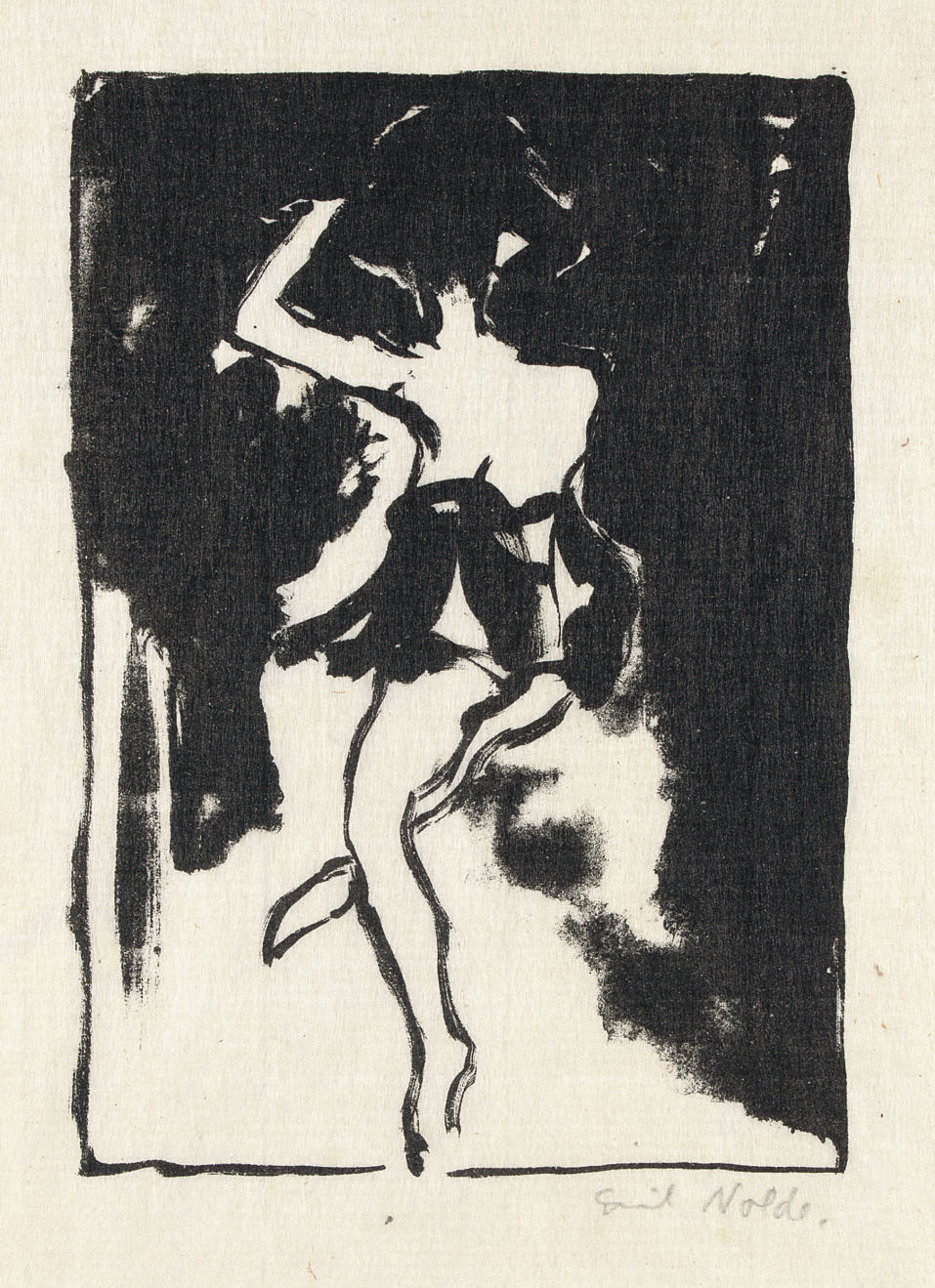 Emil Nolde — Танзерин (кляйн) (S. & M. L 36)