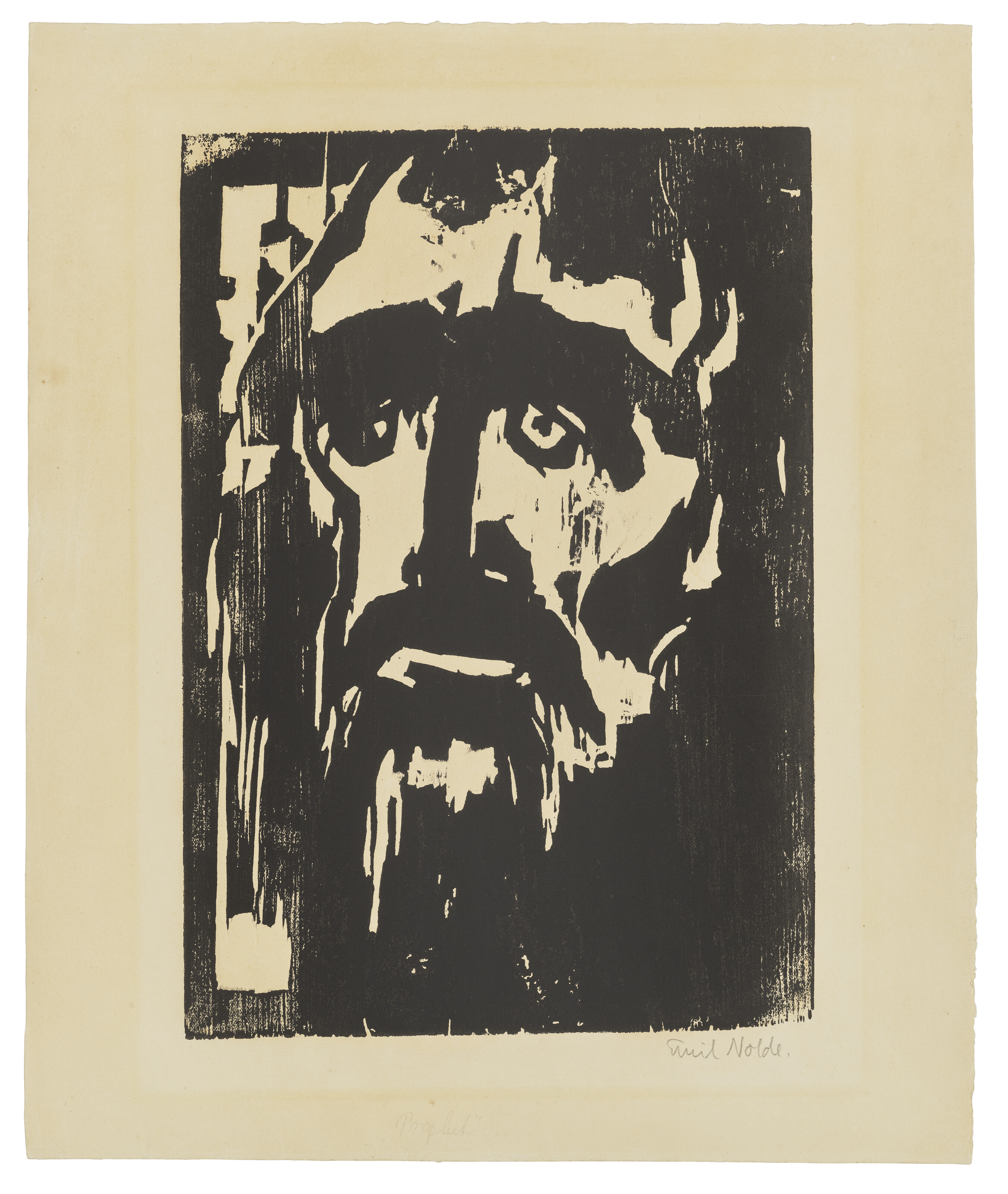 Emil Nolde — Пророк, изображение 1