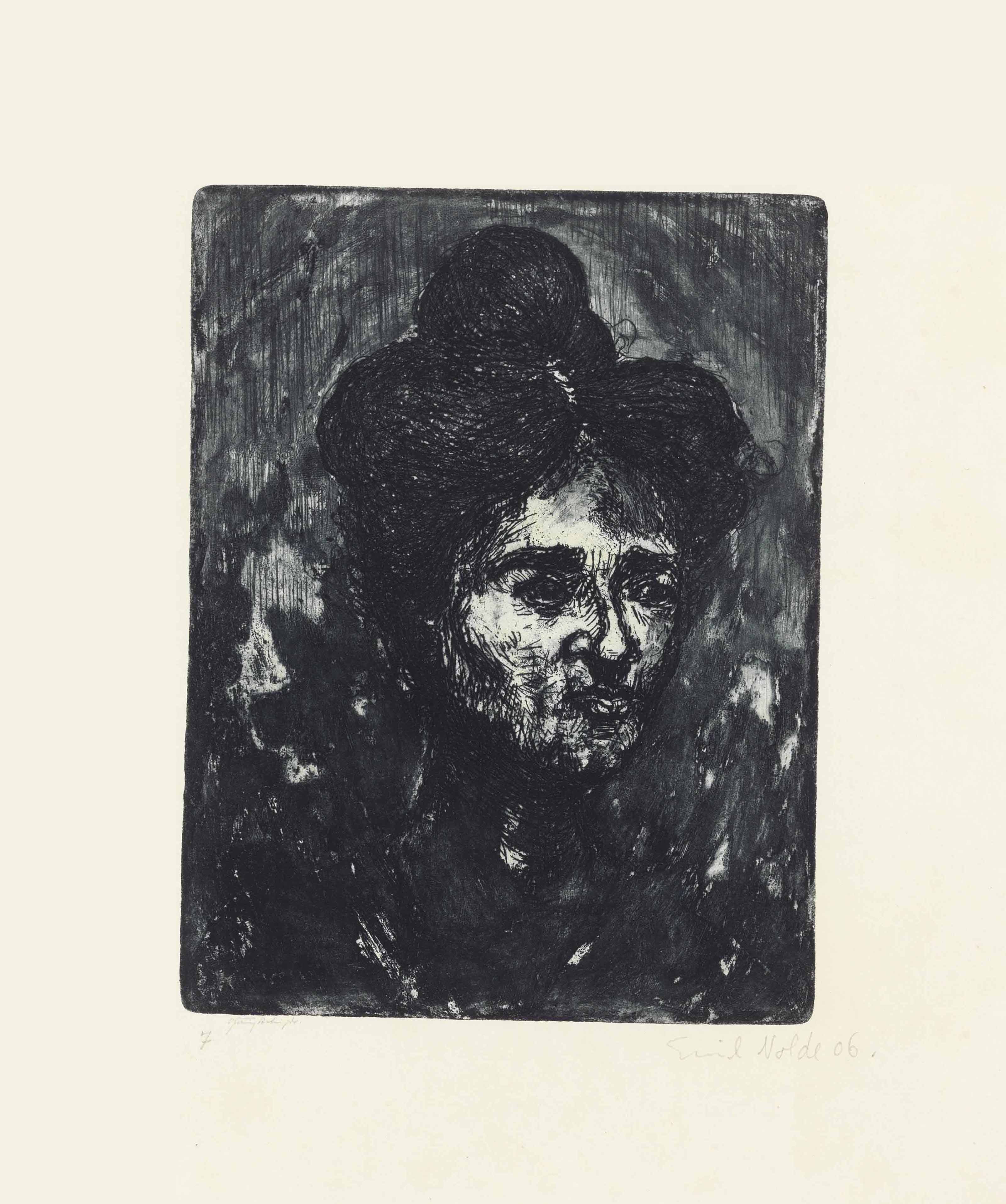 Emil Nolde — Полин (S. & M. 35)