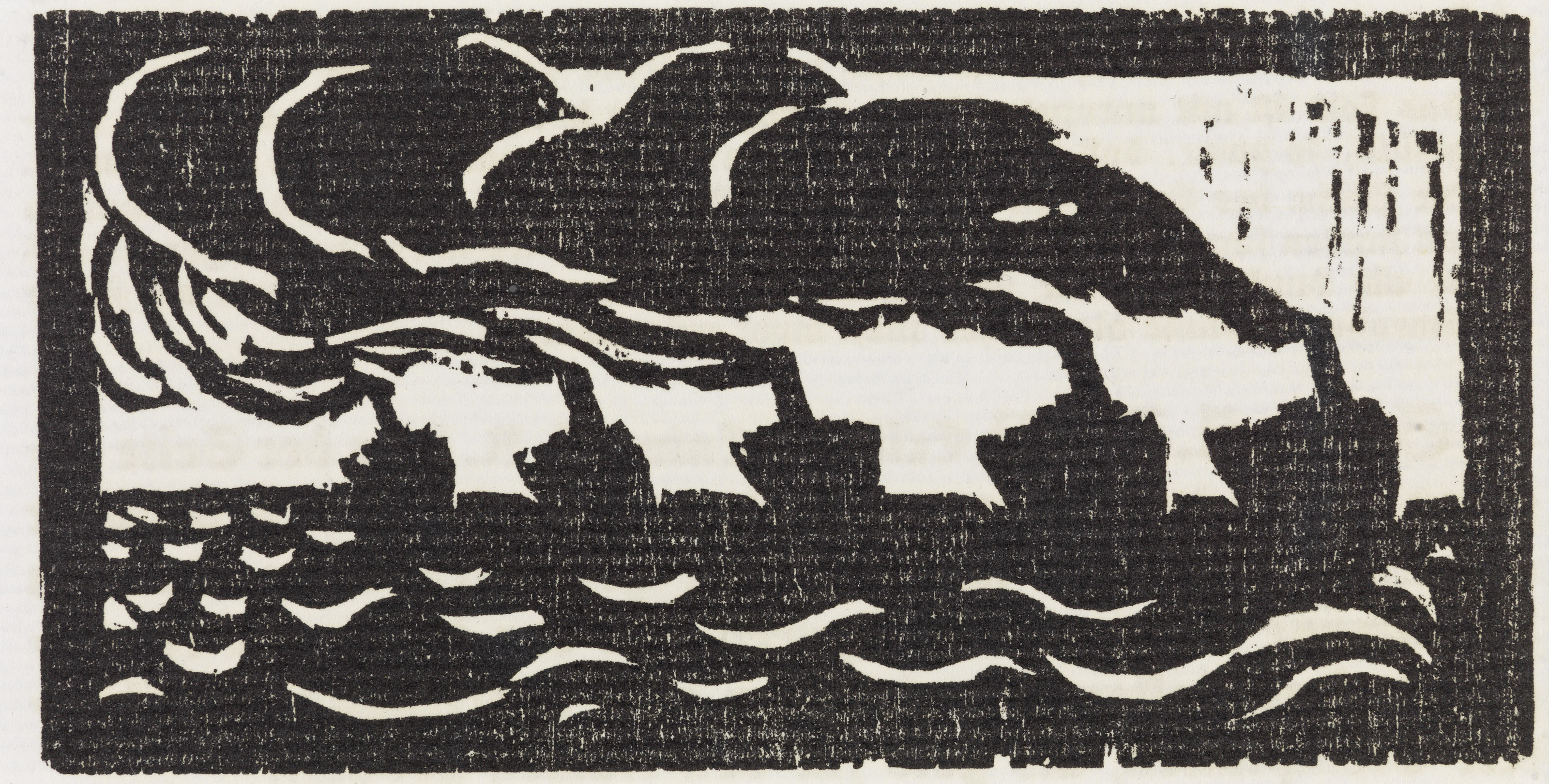 Emil Nolde — Четыре тарелки от: Schiefler Werkverzeichnis (S. & M. 42, 57, 65, 66), изображение 4