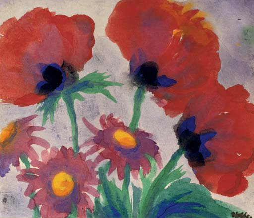 Emil Nolde — Лунный свет и Маргарита