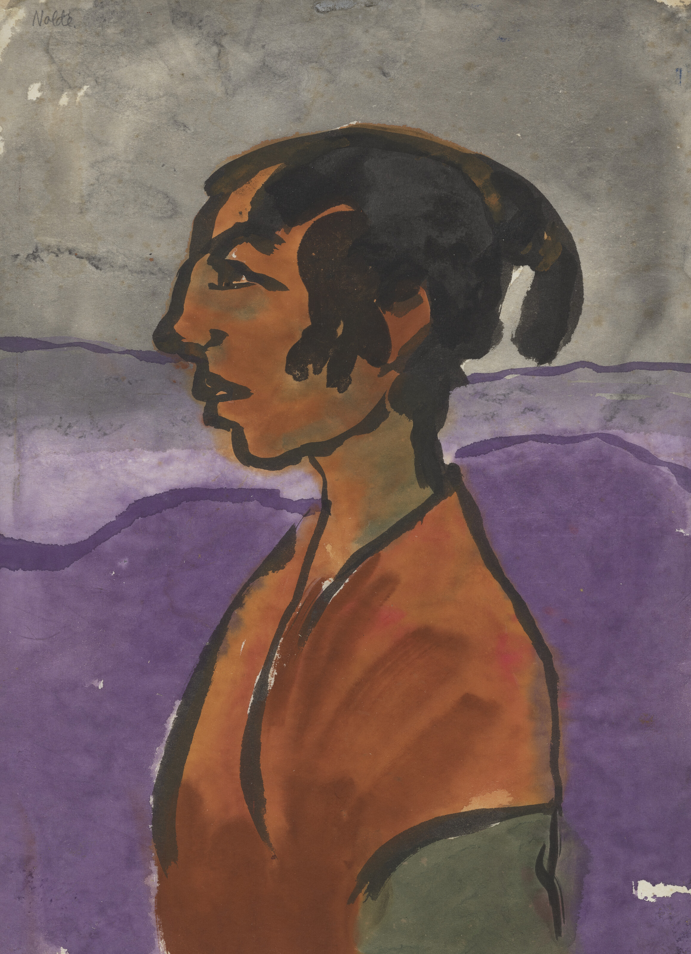 Emil Nolde — Портрет