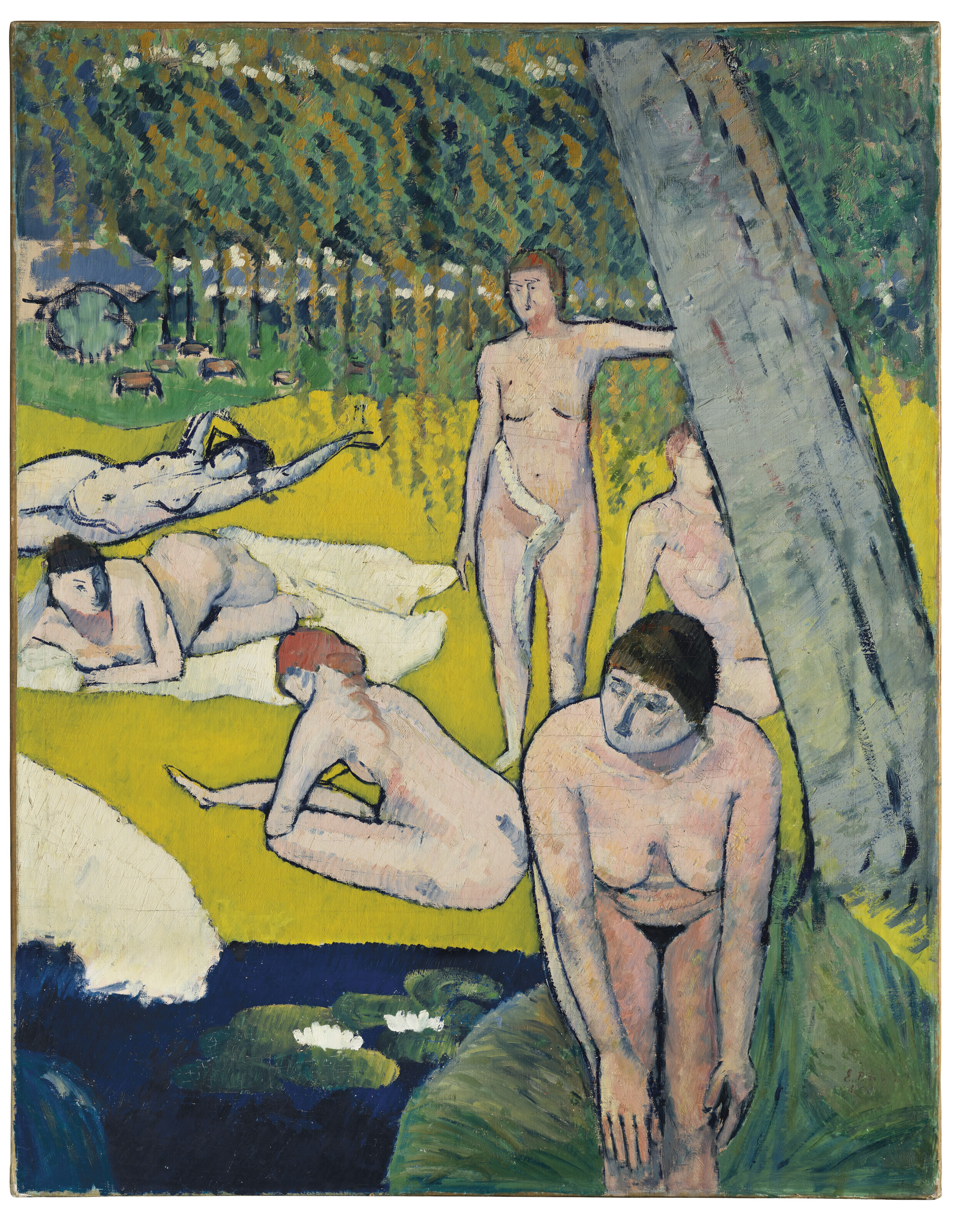 Émile Bernard — Беглецы из ненуфаров, изображение 2