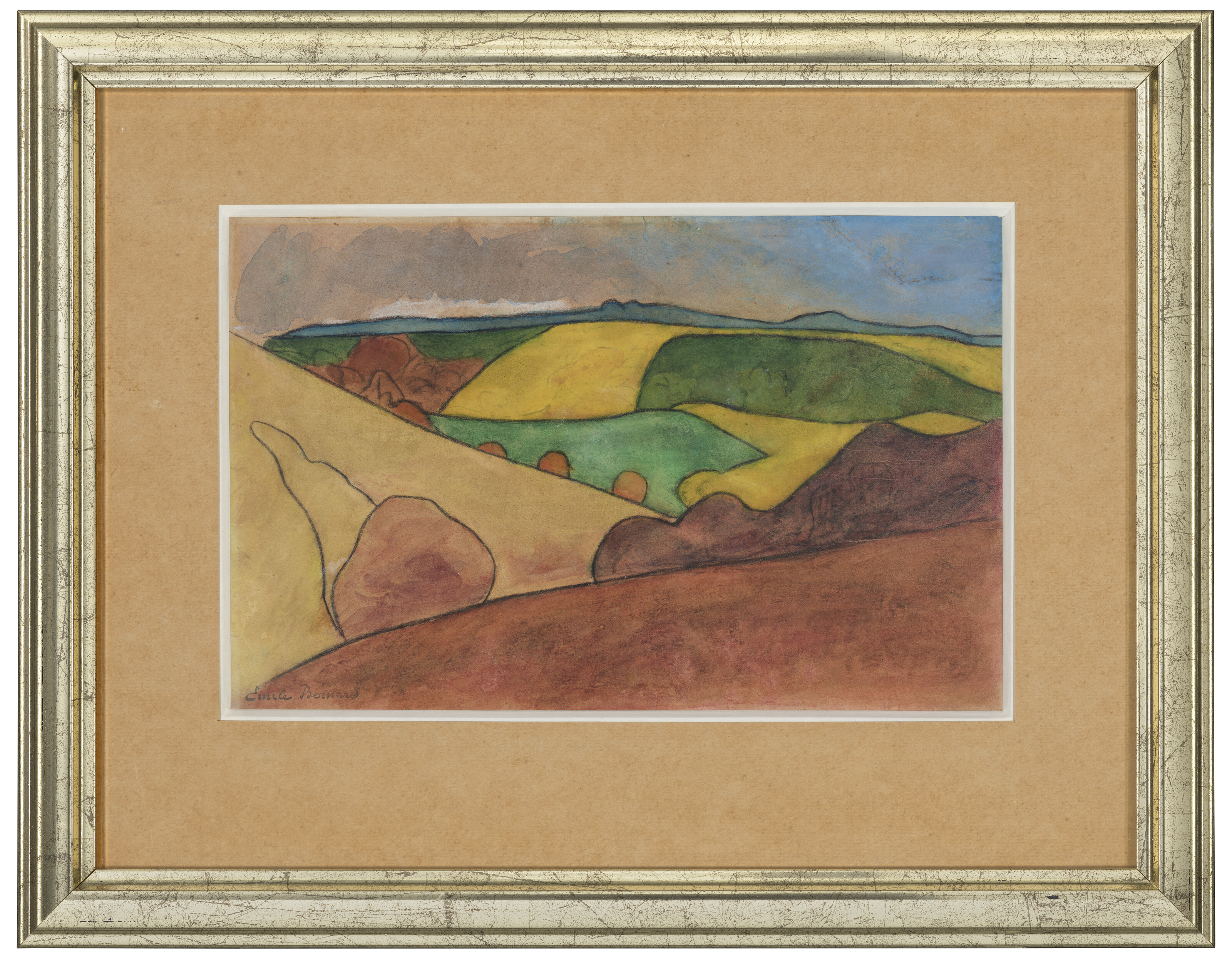 Émile Bernard — Бретаньский сбор, изображение 2