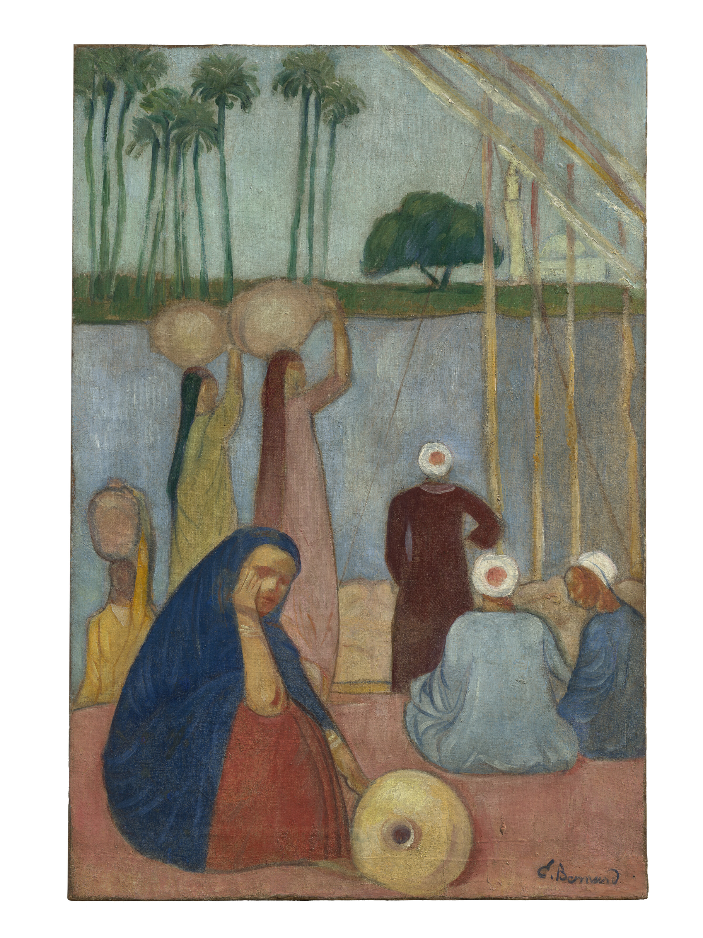 Émile Bernard — Границы между Нилами, изображение 2