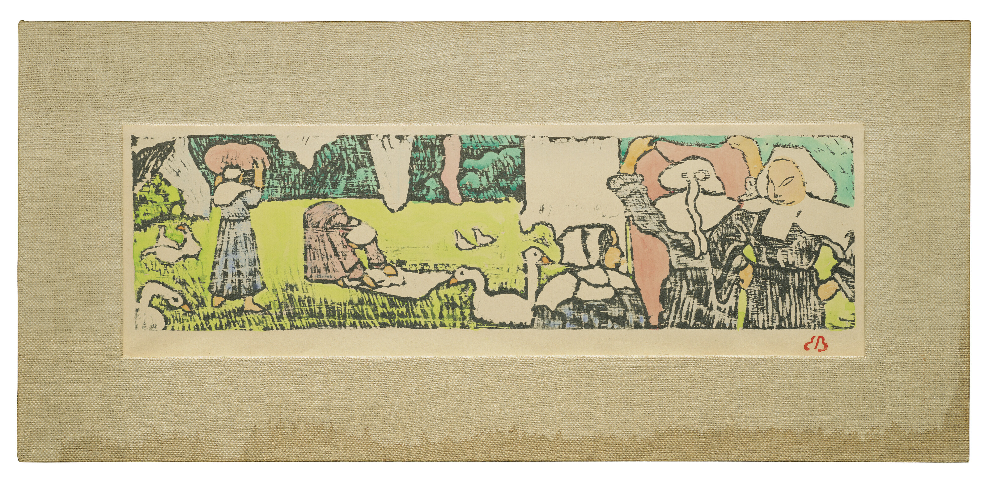 Émile Bernard — Ласкающий