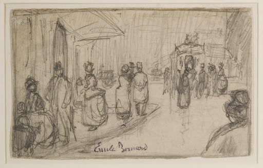 Émile Bernard — Сюр-ле-бульварс
