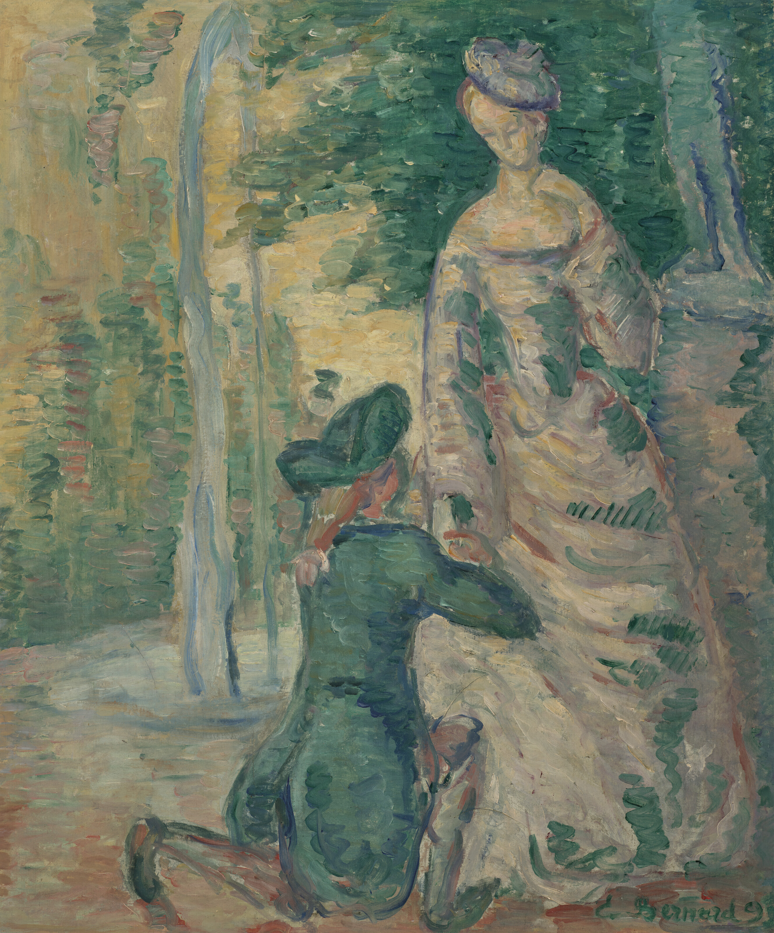 Émile Bernard — Галантная сцена