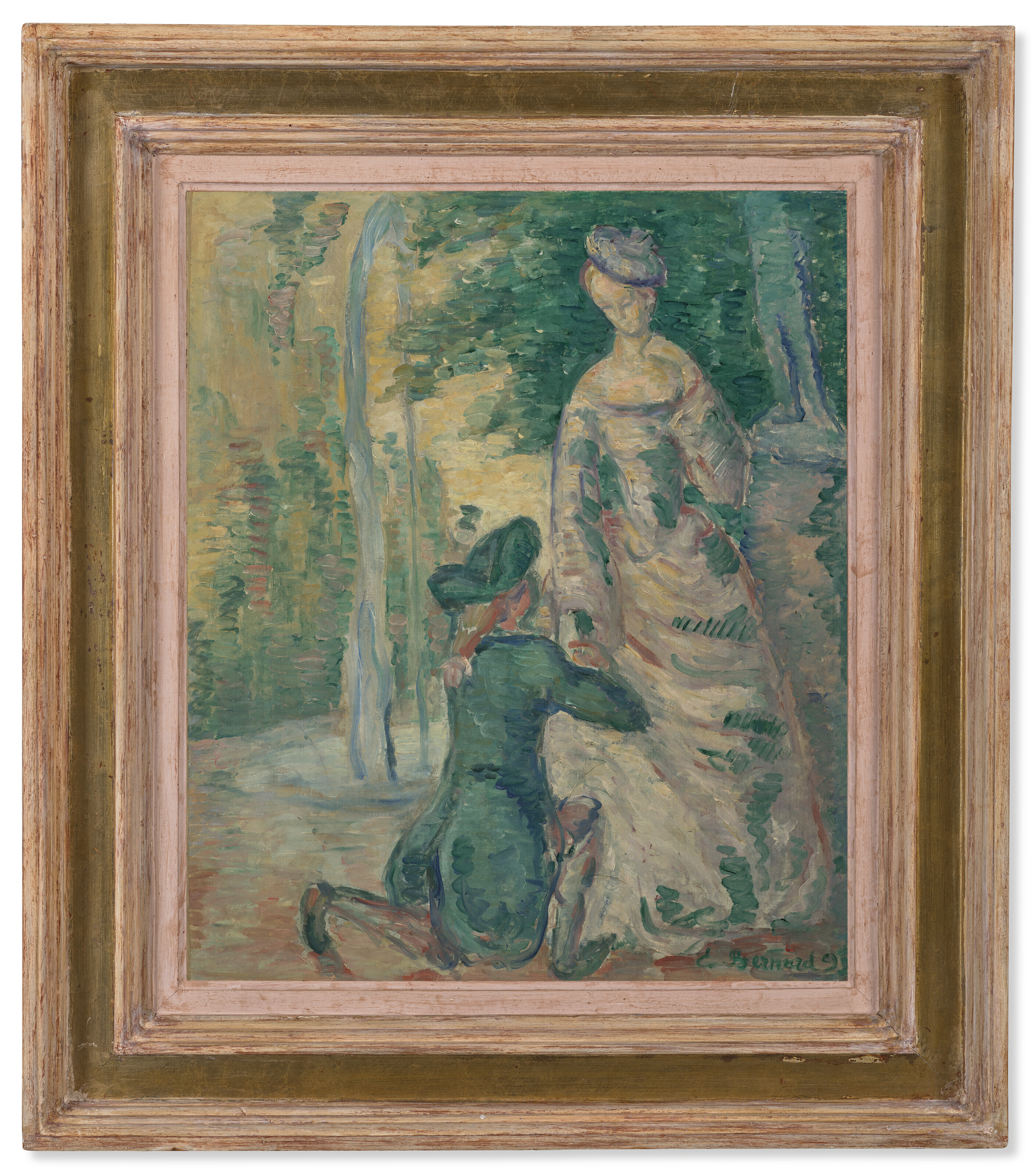 Émile Bernard — Галантная сцена, изображение 4