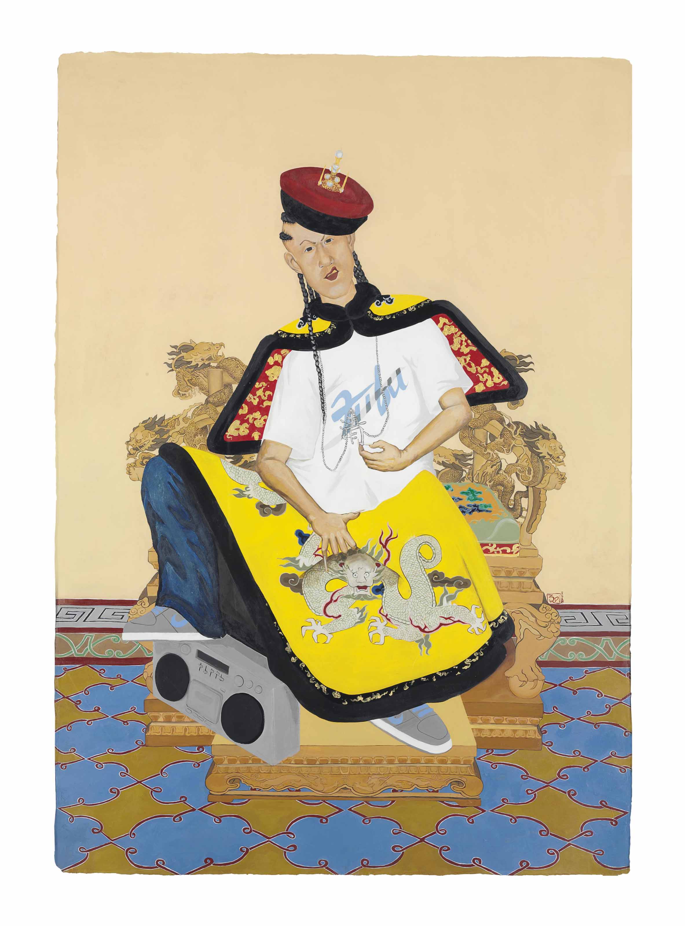 Emperor Qianlong — a3 #10 (император Цяньлун)