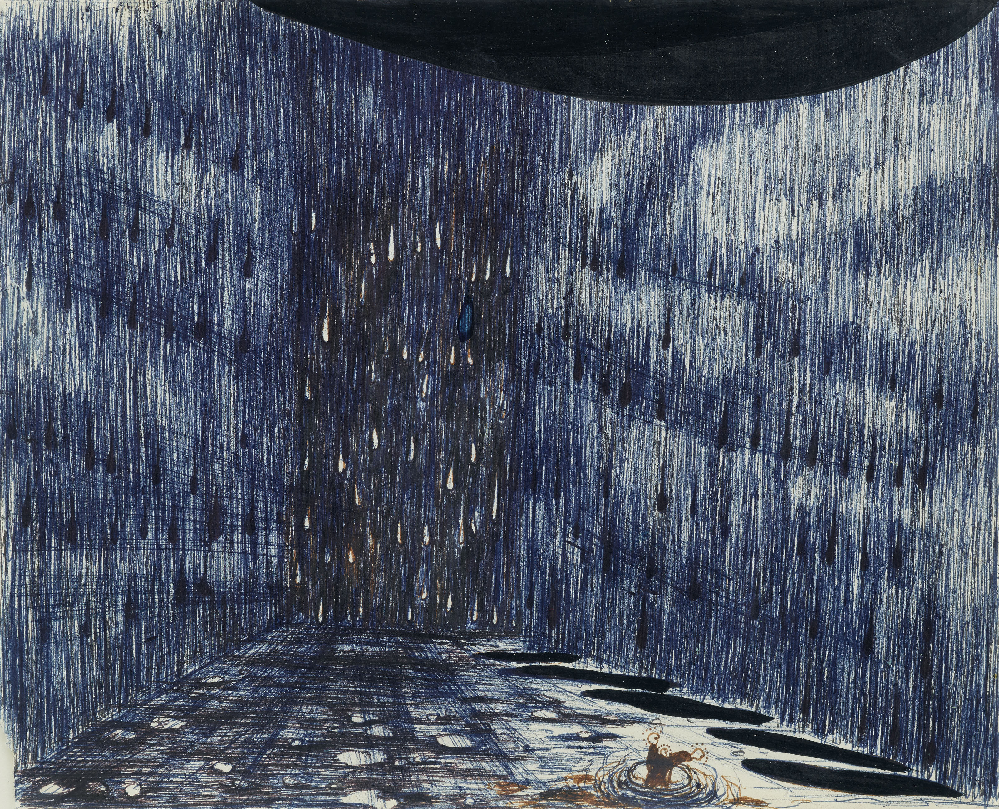 Enzo Cucchi — (i) Без названия (из серии "Сольчи д'Европа") (ii) без названия (iii) Без названия (Paysage) (iv) без названия (v) без названия (vi) Без названия, изображение 2