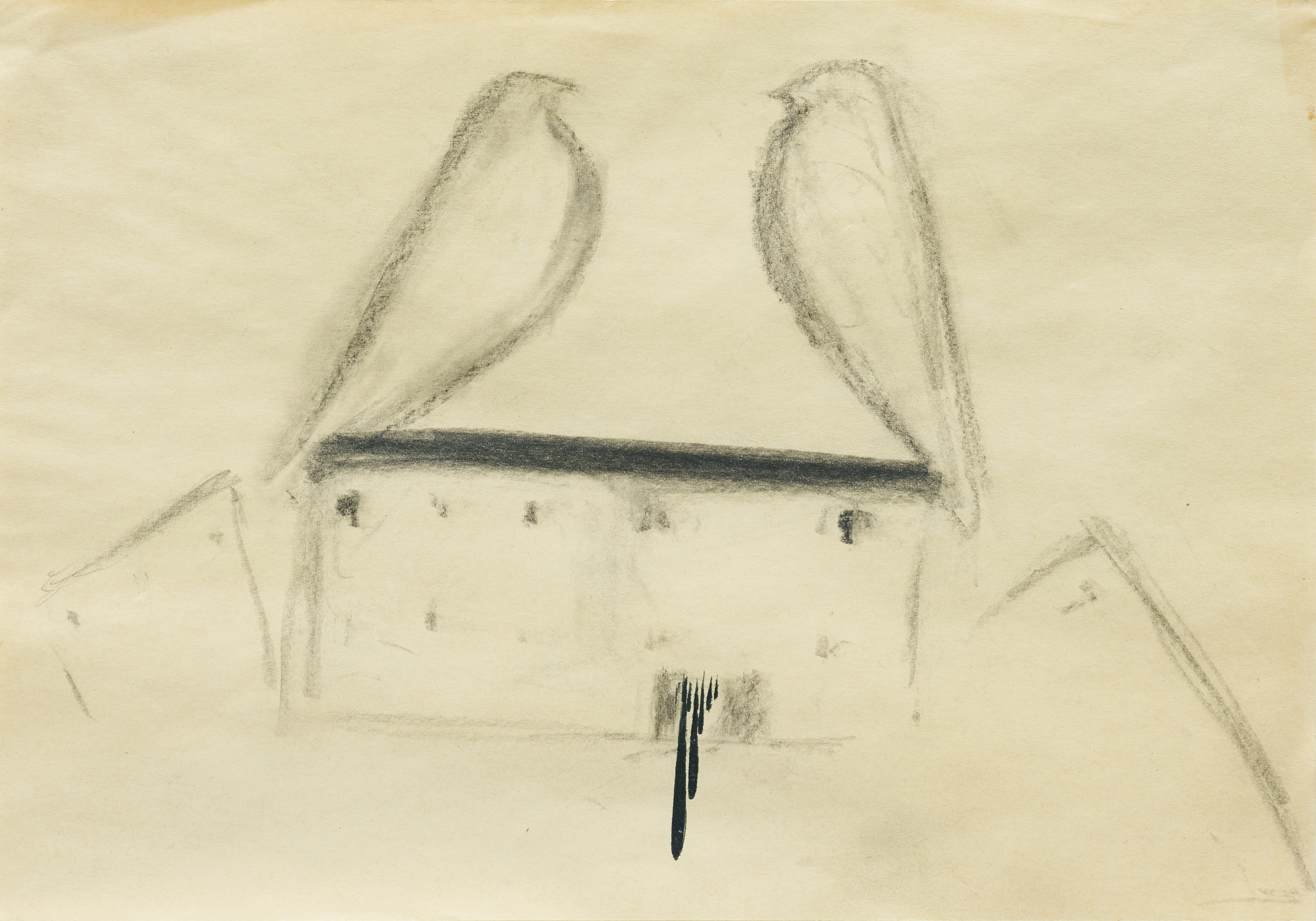 Enzo Cucchi — (i) Без названия (из серии "Сольчи д'Европа") (ii) без названия (iii) Без названия (Paysage) (iv) без названия (v) без названия (vi) Без названия, изображение 3