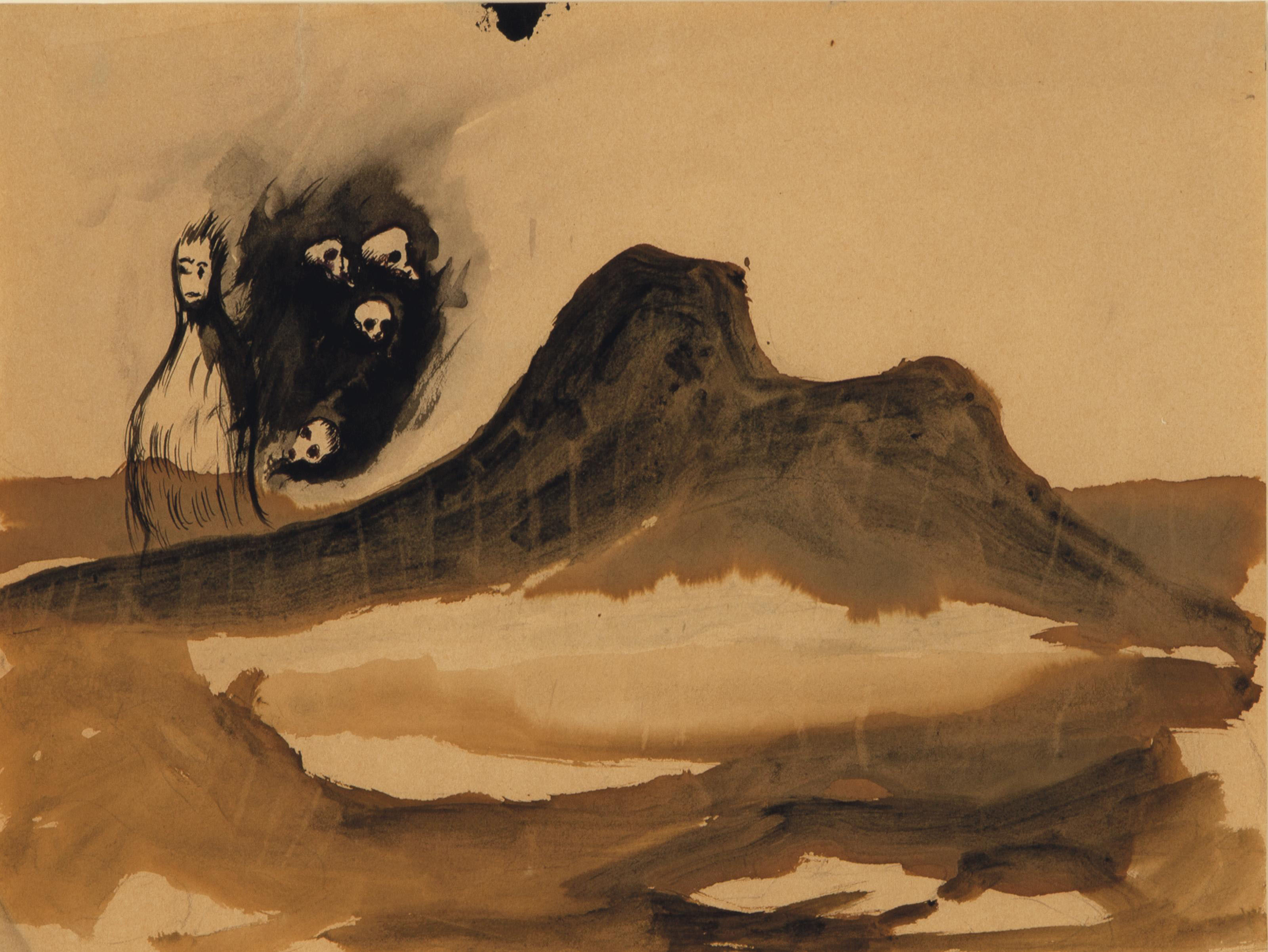 Enzo Cucchi — Без названия