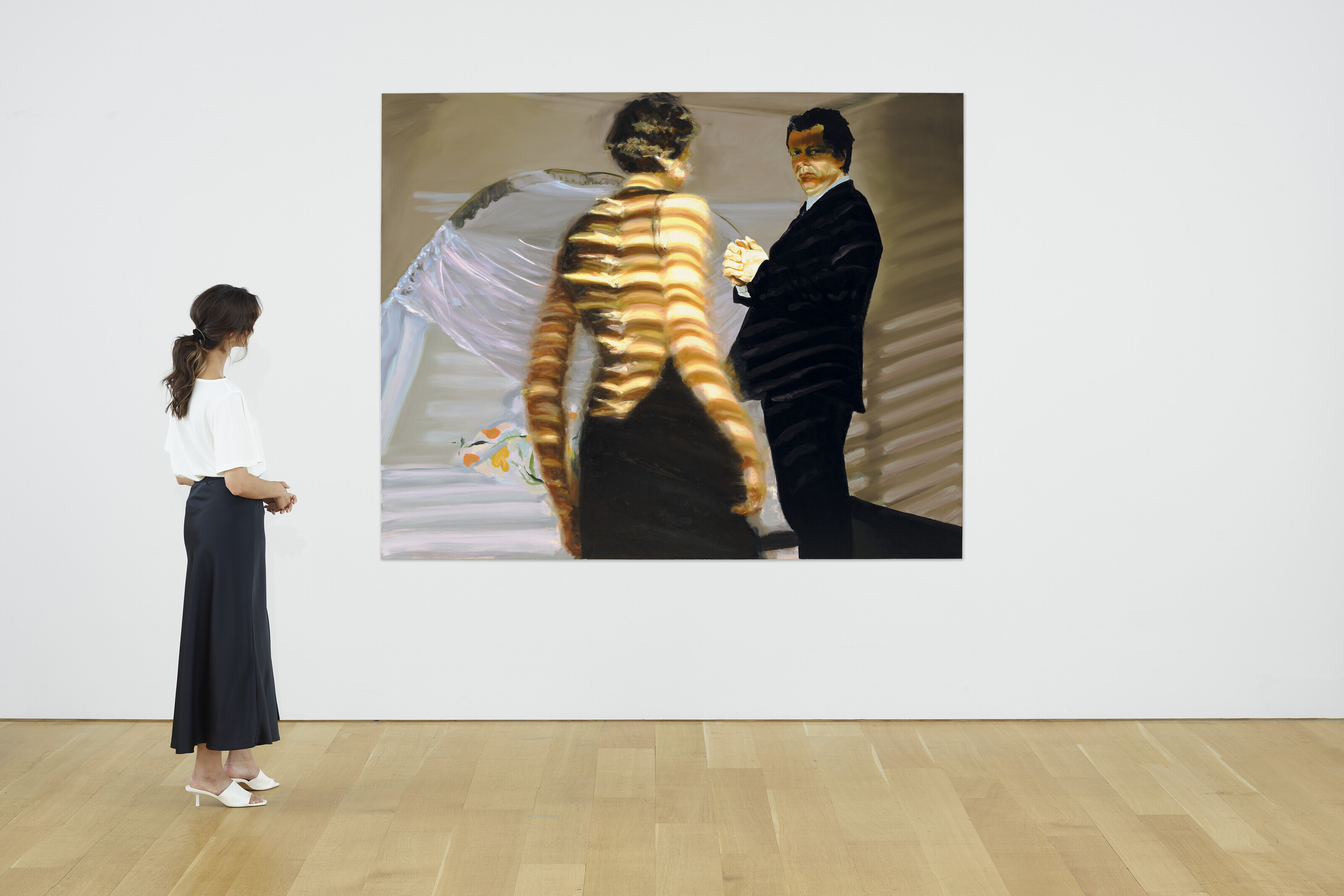 Eric Fischl — Сцена в спальне №6 (Пережить падение Означало использовать Тебя в качестве опоры для рук), изображение 3