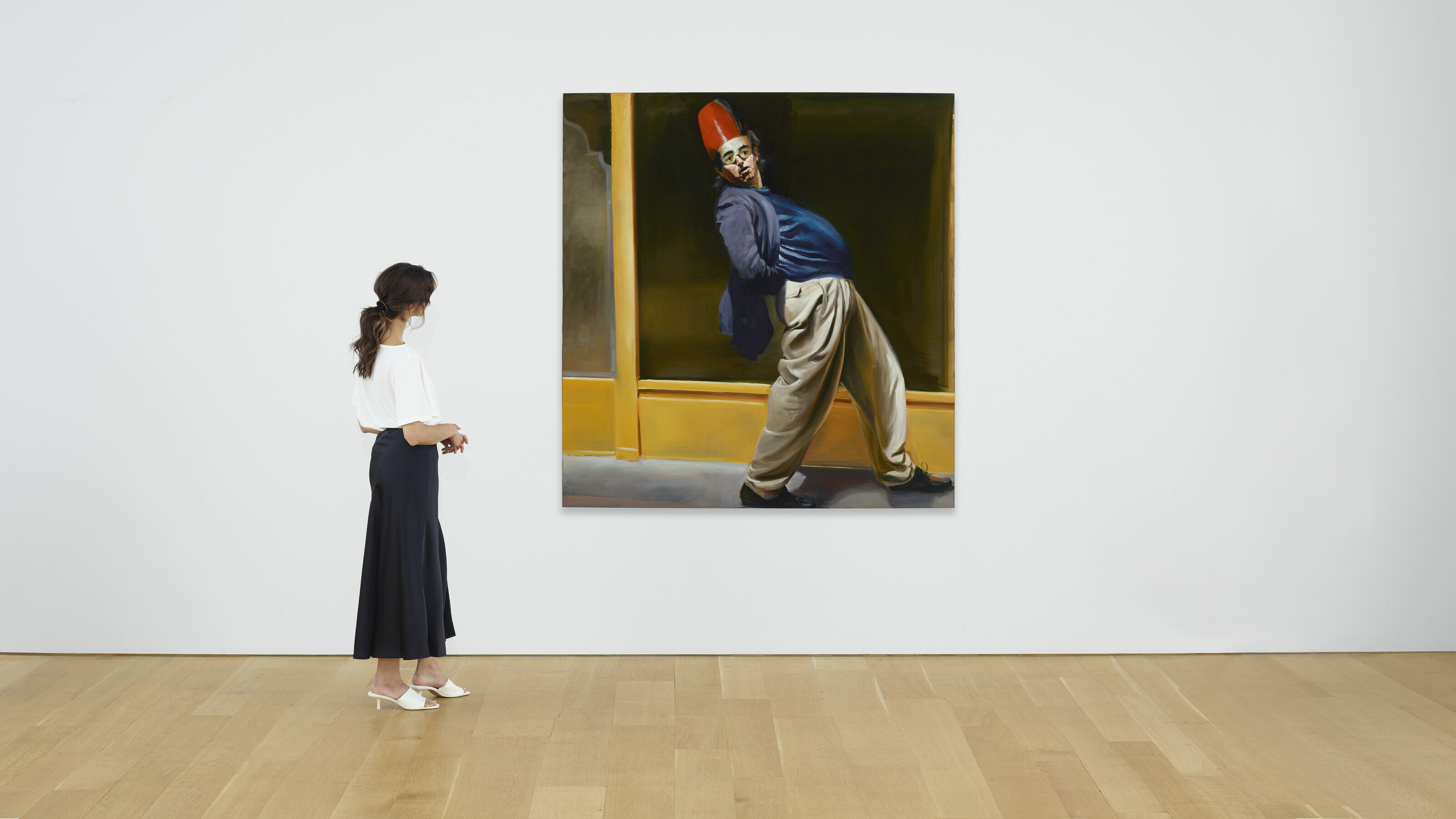 Eric Fischl — Автопортрет с маской, изображение 3