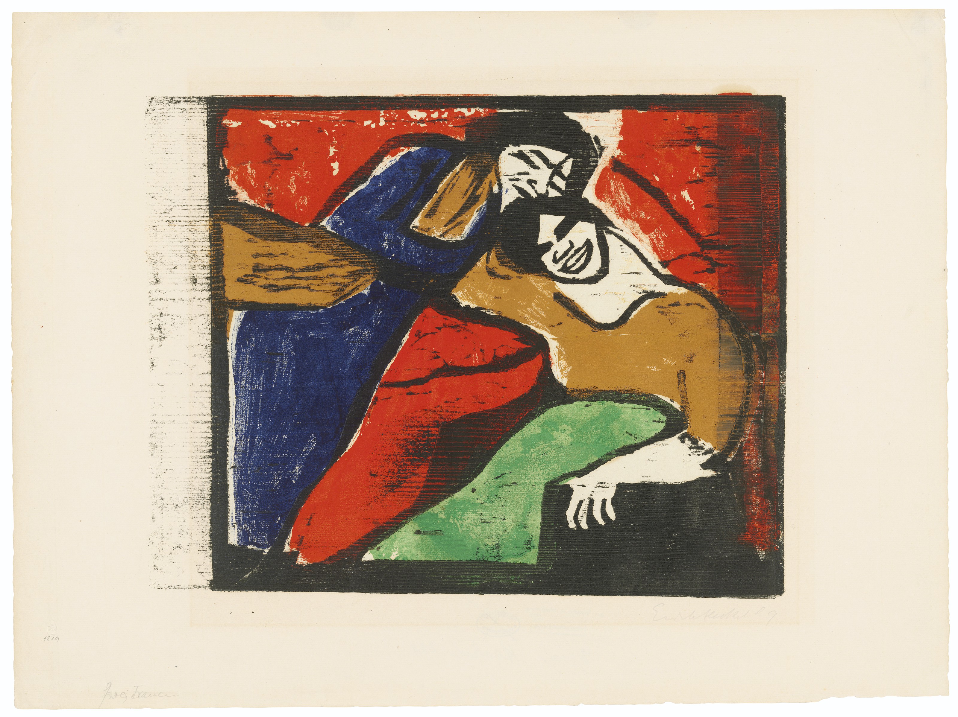 Erich Heckel — Цвей- руэнде Фрауен