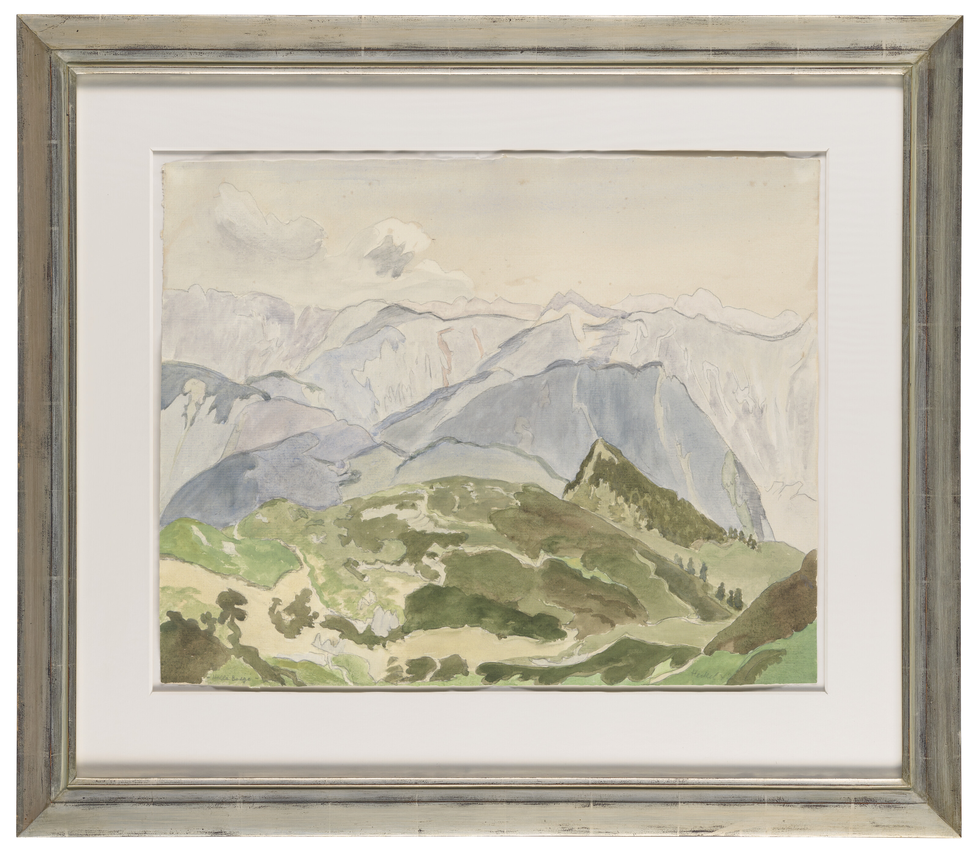 Erich Heckel — Хелле Берге, изображение 2