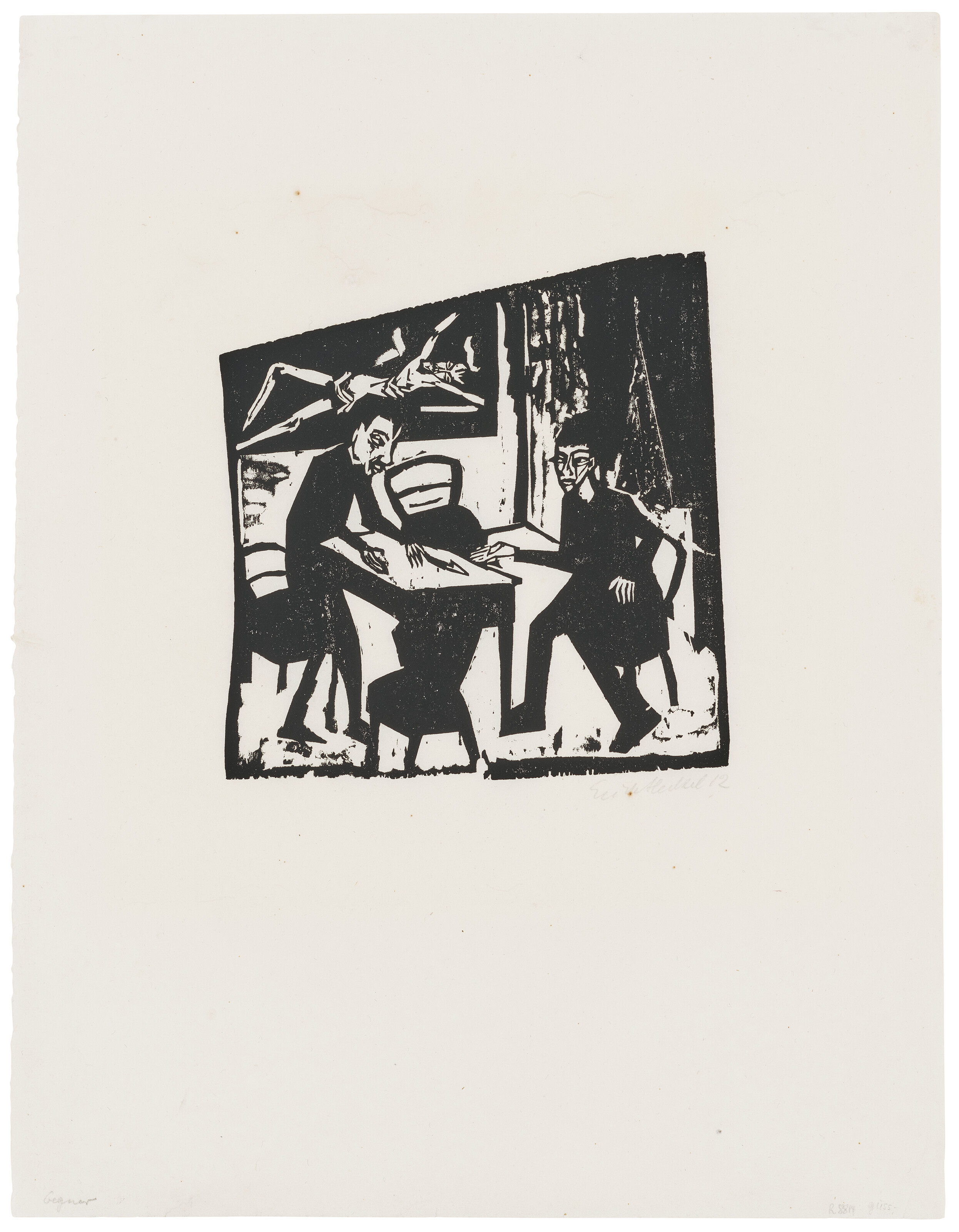 Erich Heckel — Гегнер