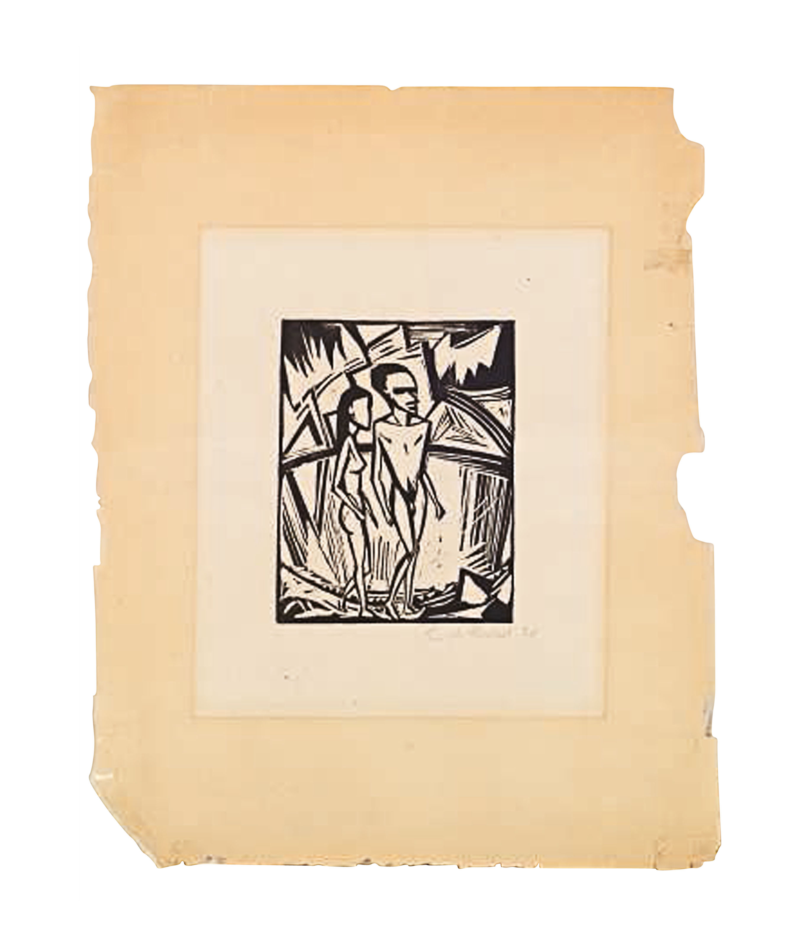Erich Heckel — Цвей-ам-Мир (Дубэ 326/I)