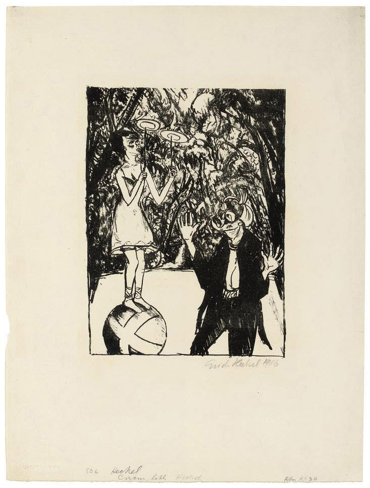 Erich Heckel — Кугеллауферин (Dube 231 II)