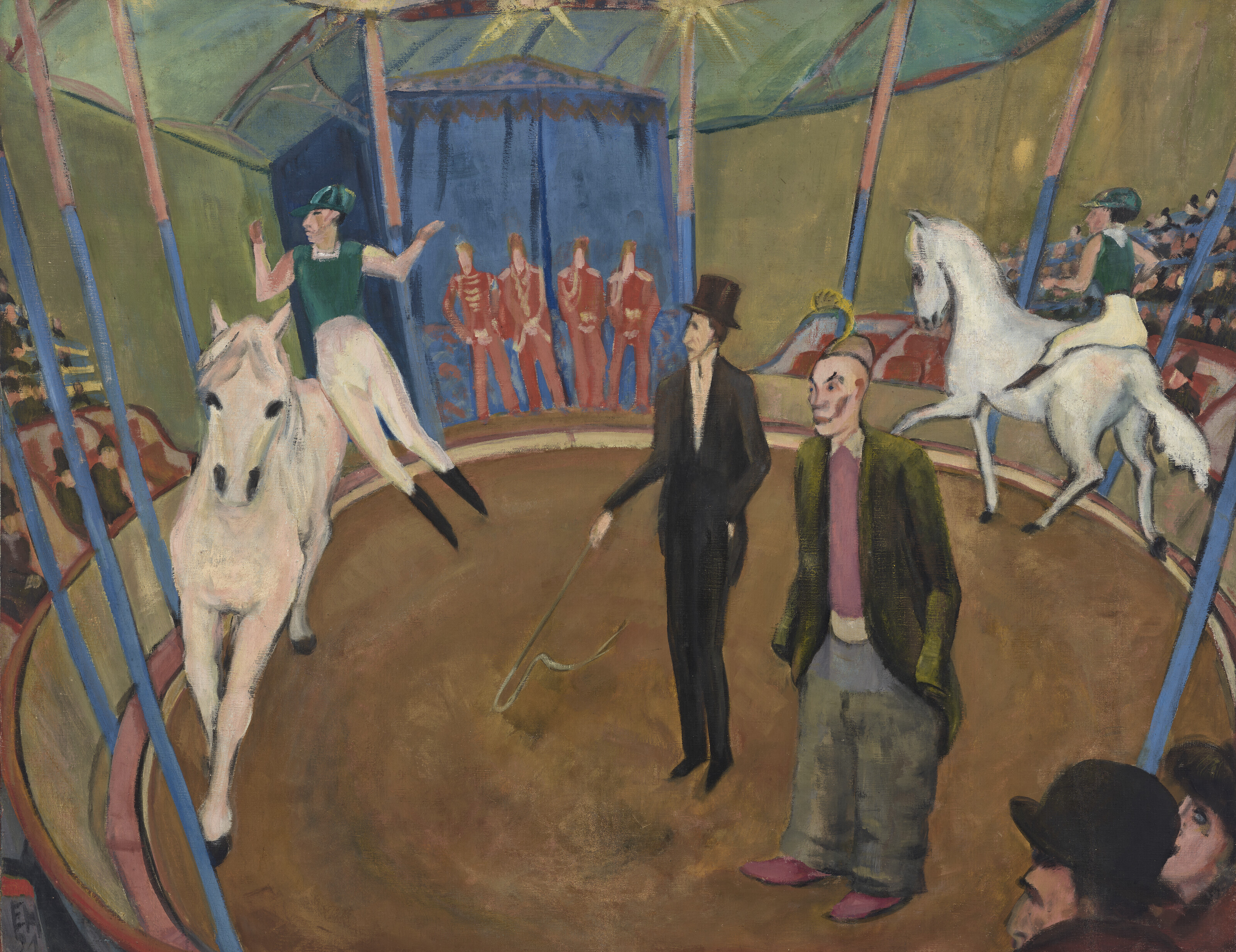 Erich Heckel — Вайссе Циркуспферде