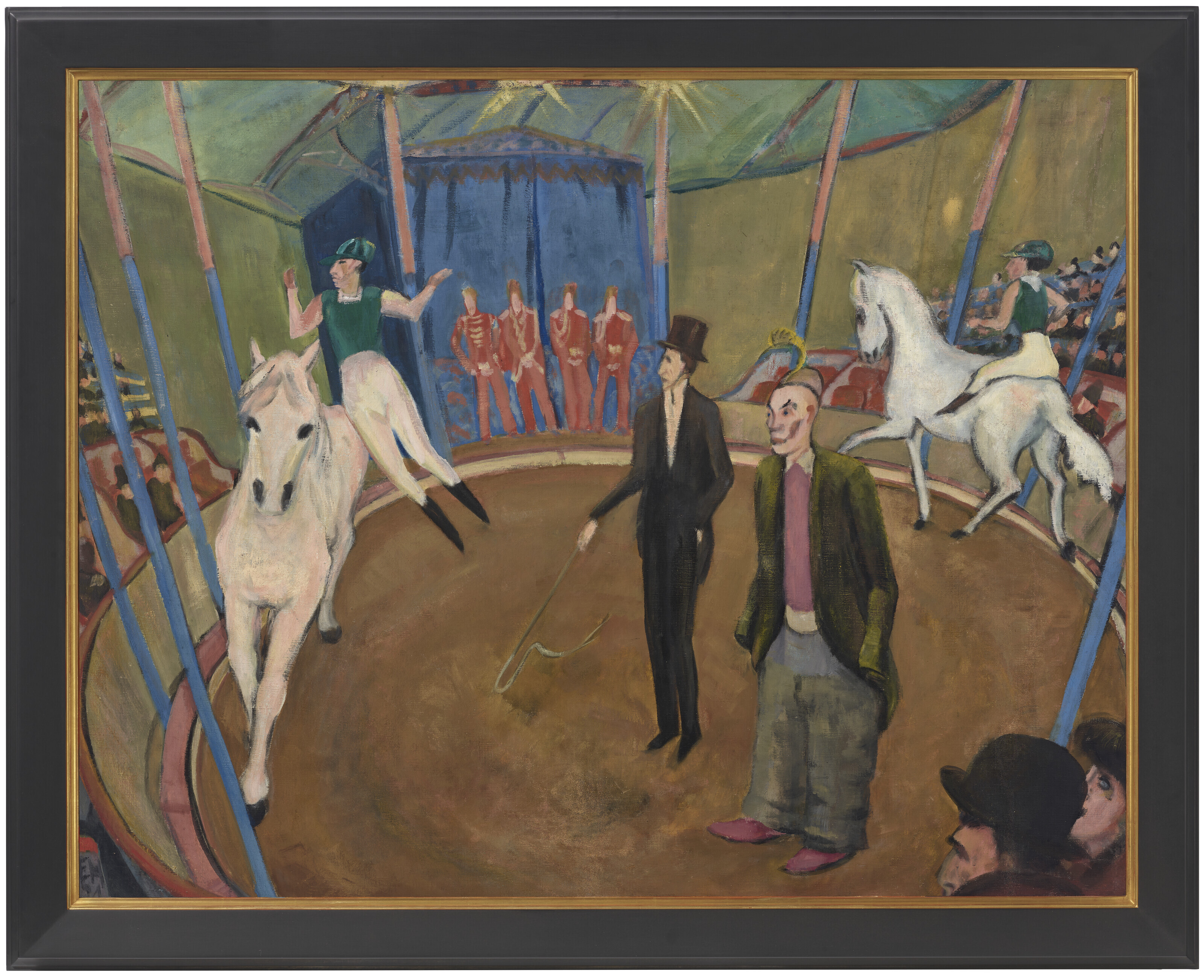 Erich Heckel — Вайссе Циркуспферде, изображение 2