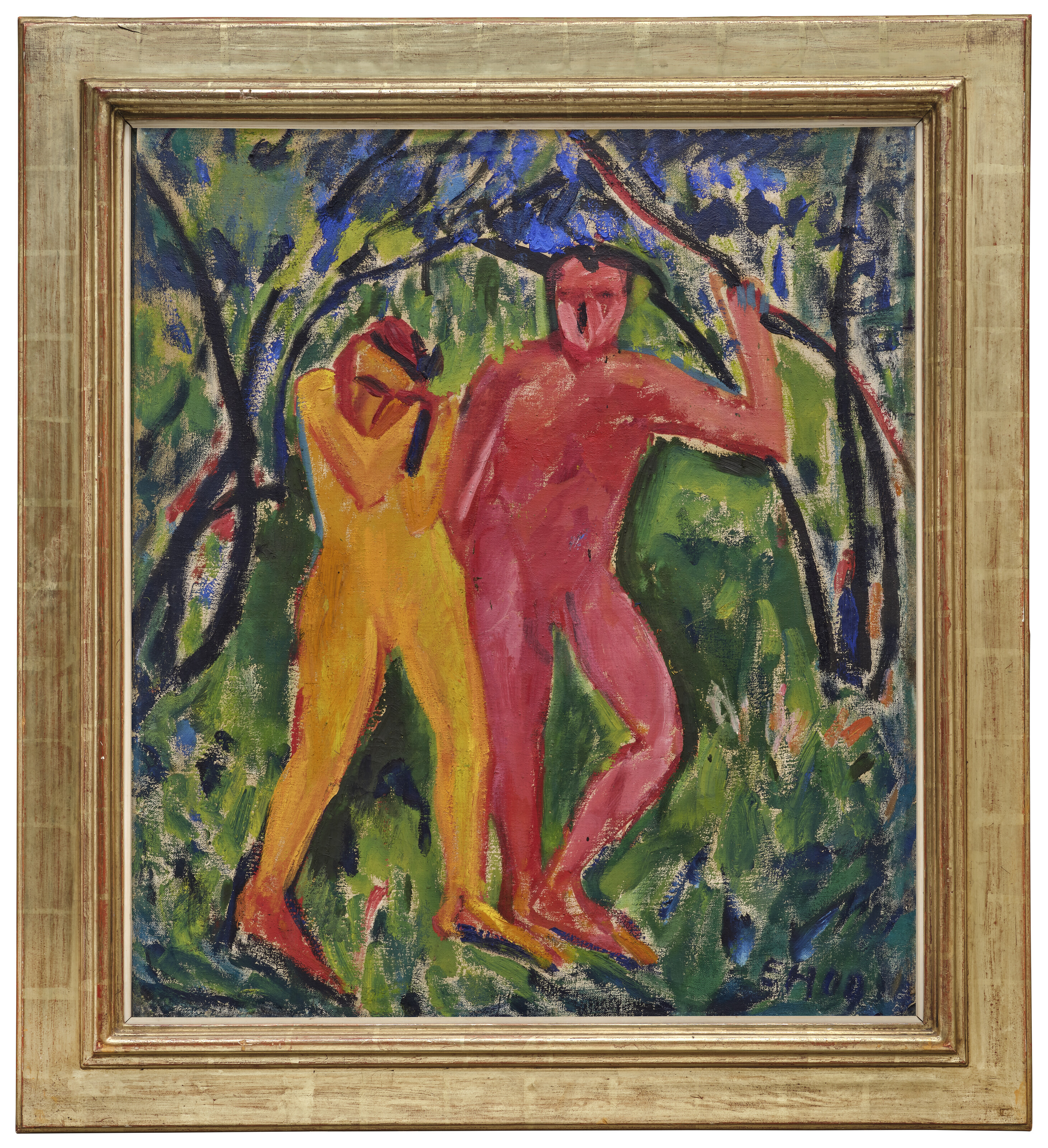Erich Heckel — Цвей, мужчина из числа свободных, изображение 2