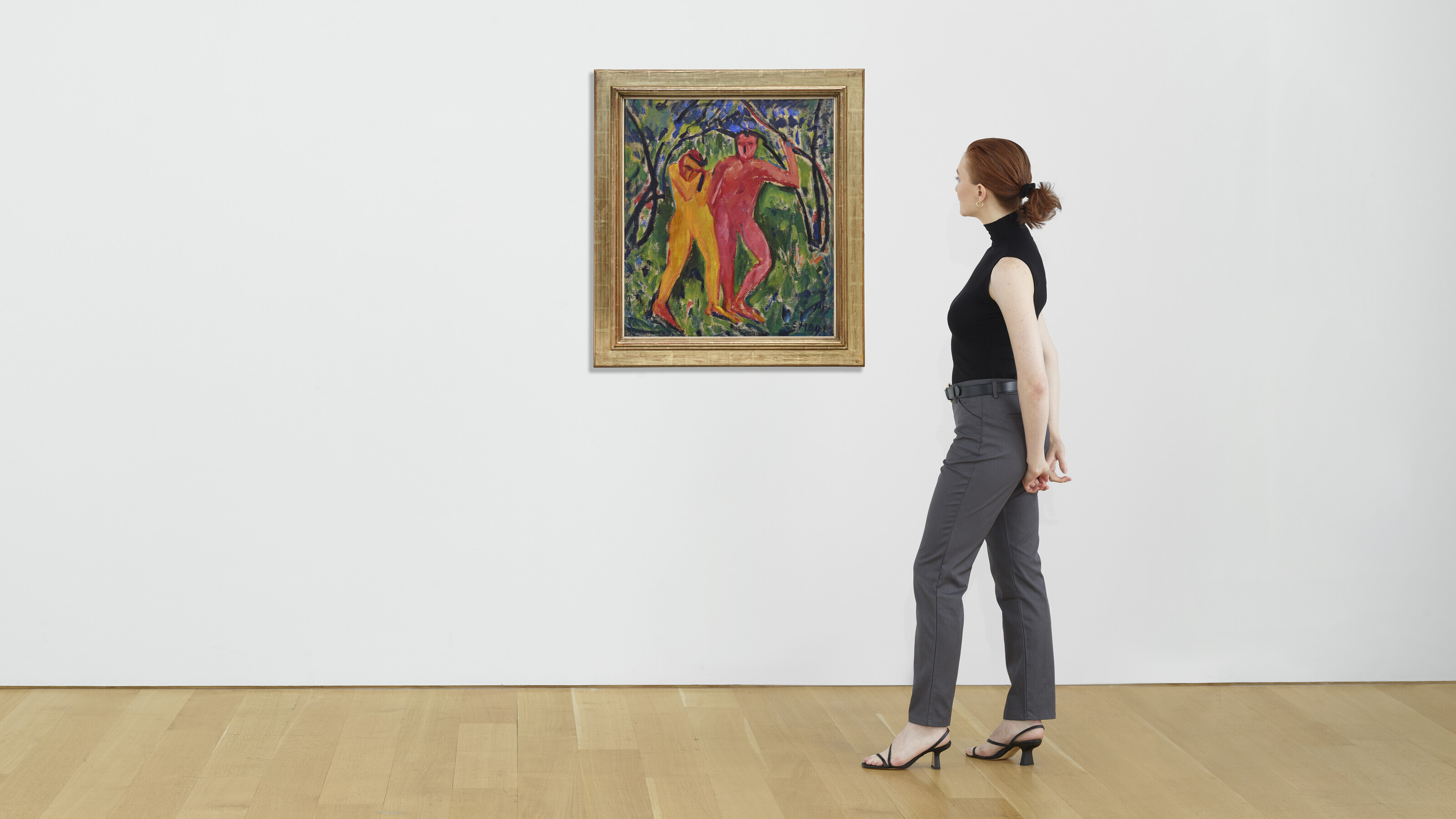 Erich Heckel — Цвей, мужчина из числа свободных, изображение 4