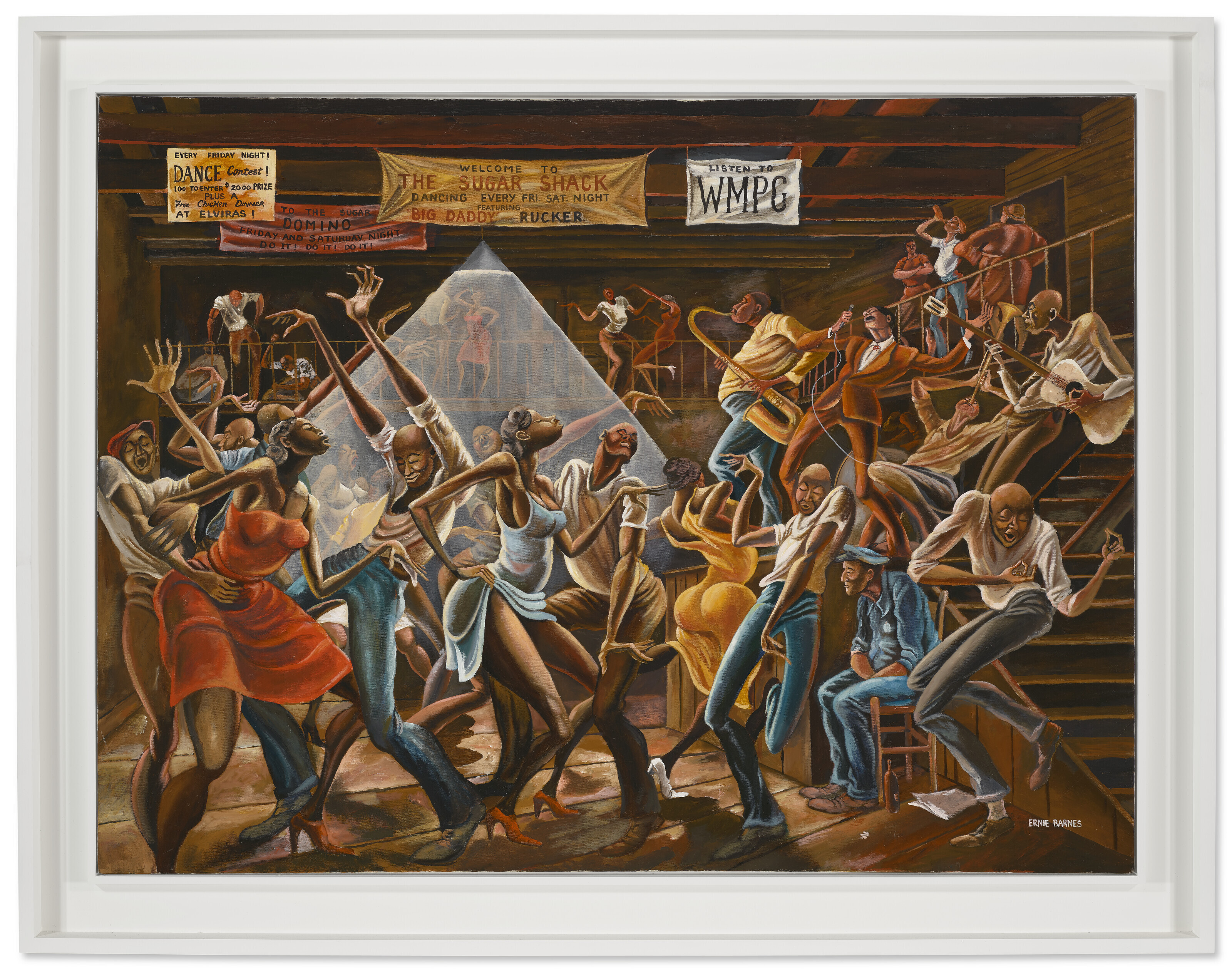 Ernie Barnes — Сахарная лавка, изображение 2