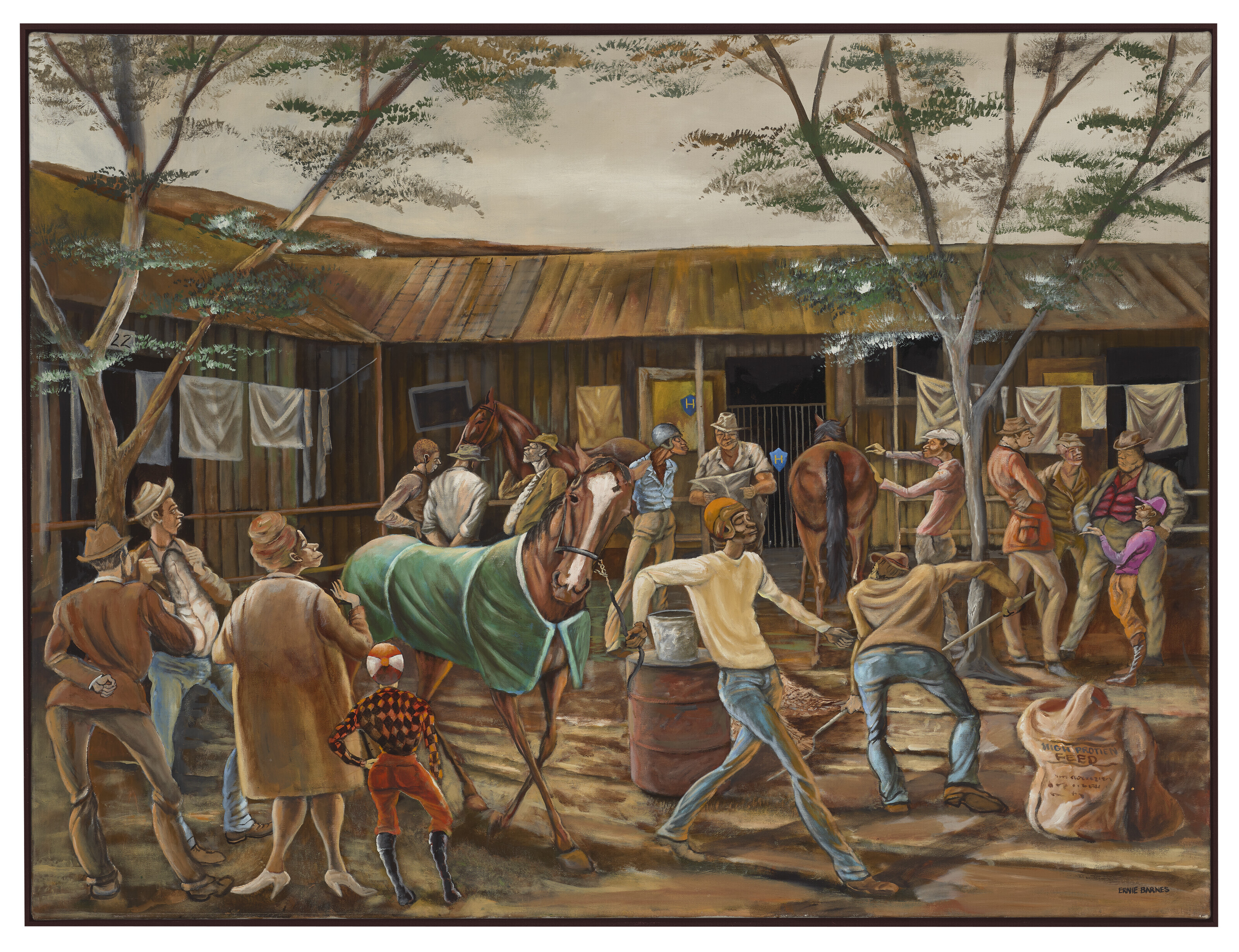 Ernie Barnes — Прогулка, изображение 2