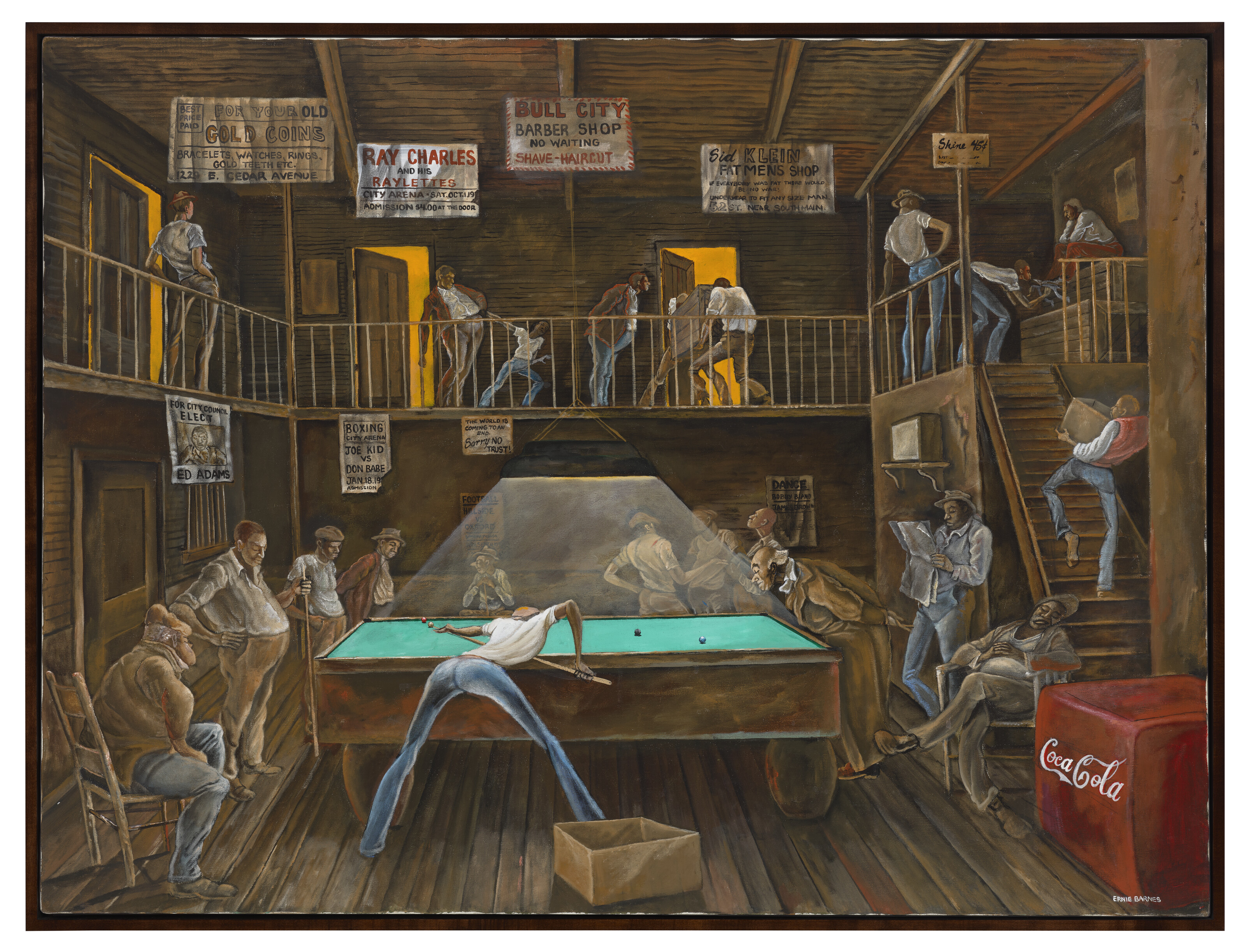 Ernie Barnes — Без названия, изображение 3