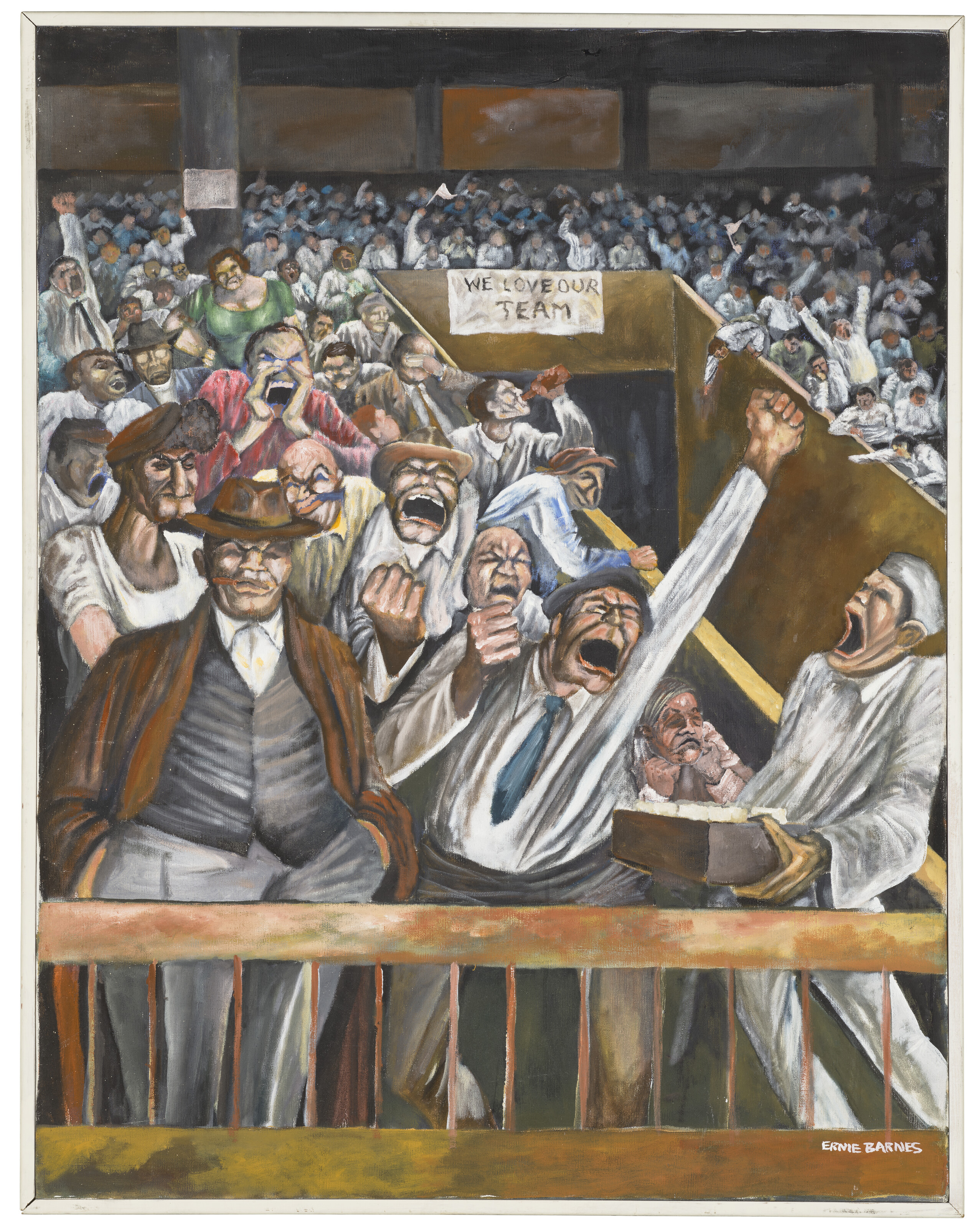 Ernie Barnes — Мы любим Нашу команду, изображение 2