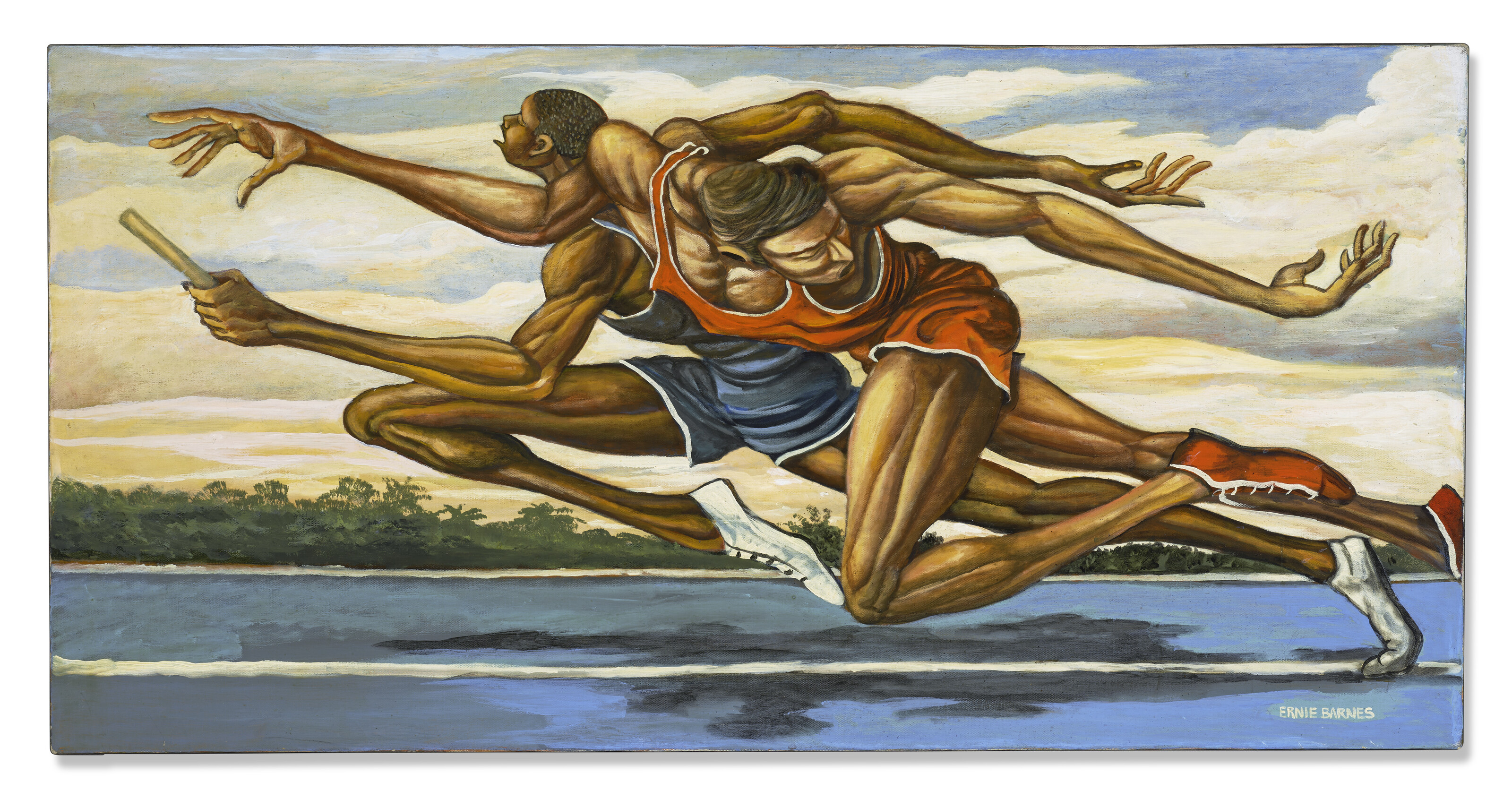 Ernie Barnes — Опорная ножка