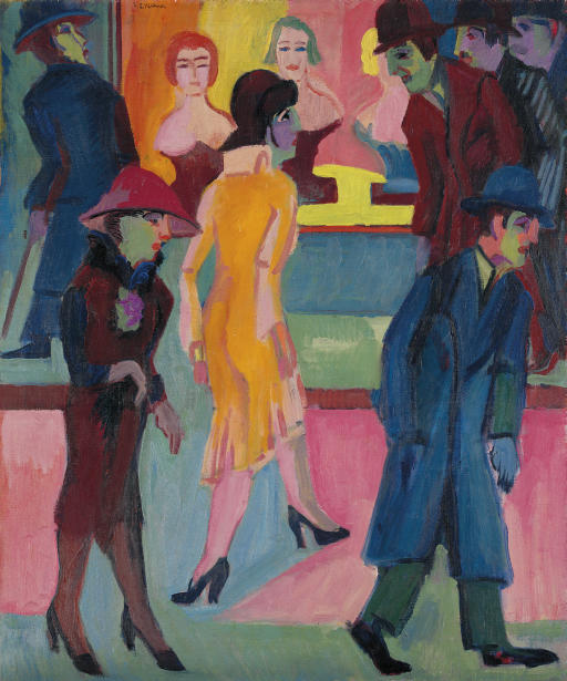Ernst Ludwig Kirchner — Штрассенбилд из Фризеурладена
