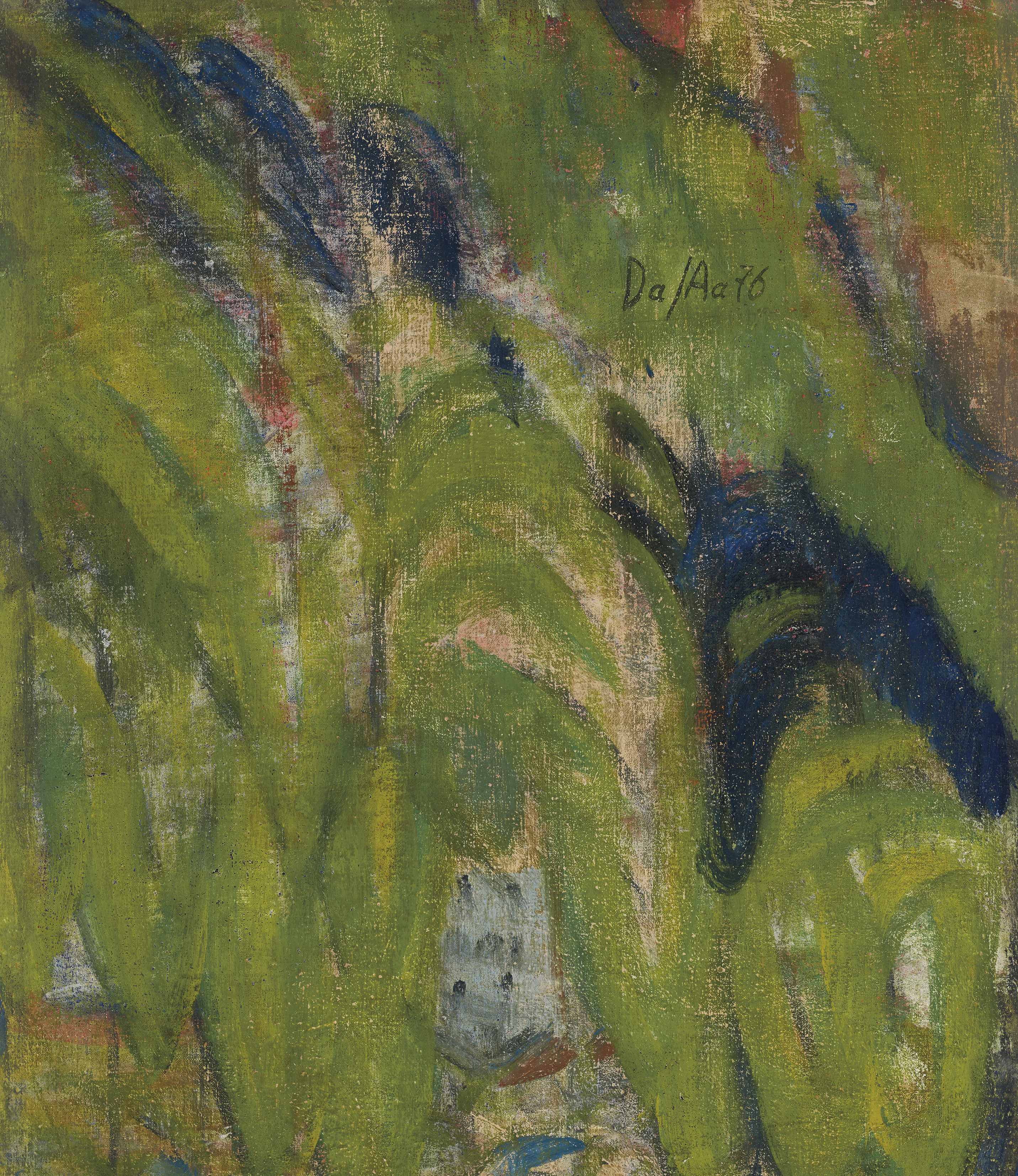 Ernst Ludwig Kirchner — Вальдштюк ( спереди ); Бергвальд мит Хаус ( сзади ), изображение 2