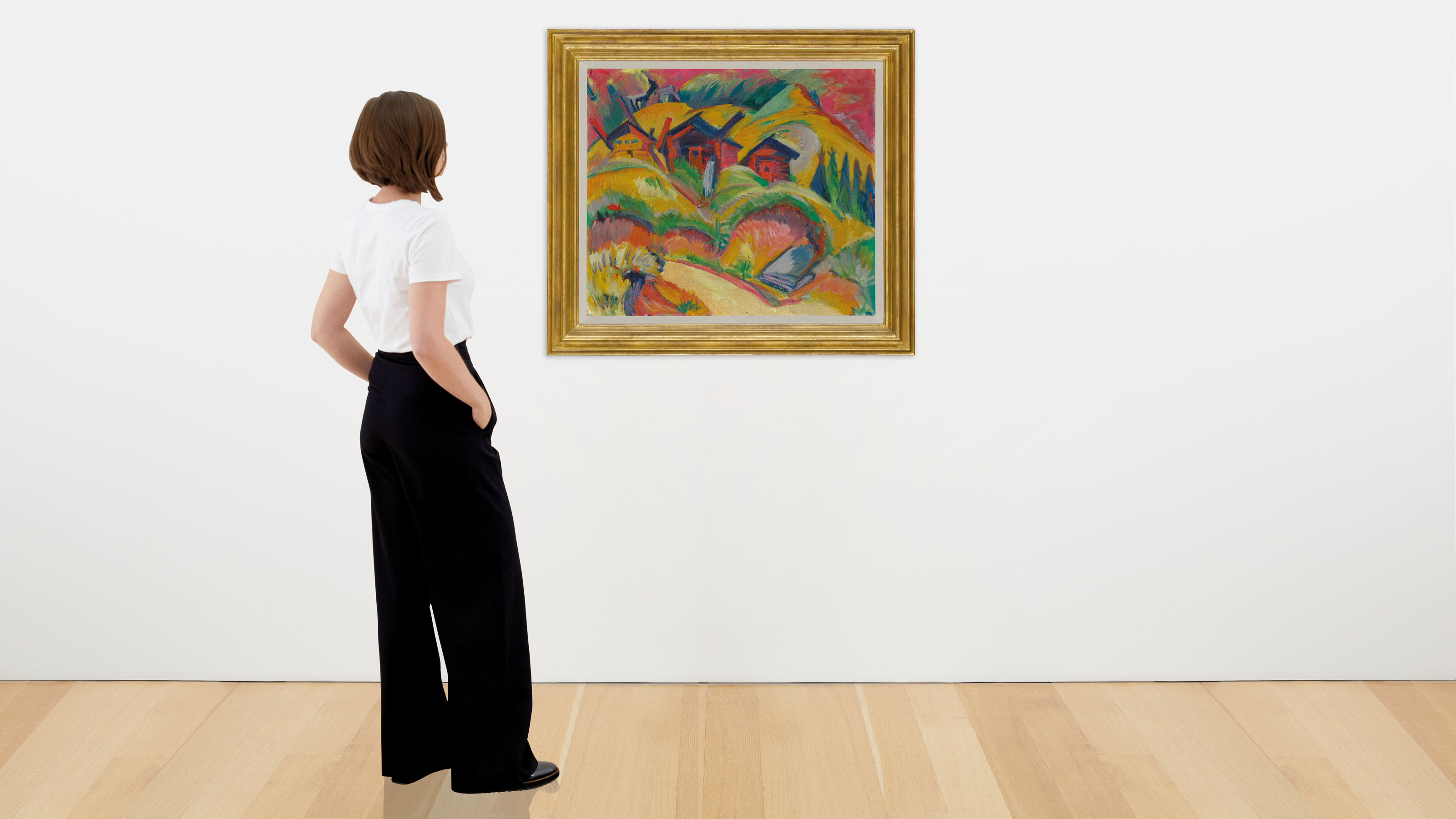 Ernst Ludwig Kirchner — Дорога в Хюттен-ам-Хюгель, Дорога в Хюттен, изображение 3