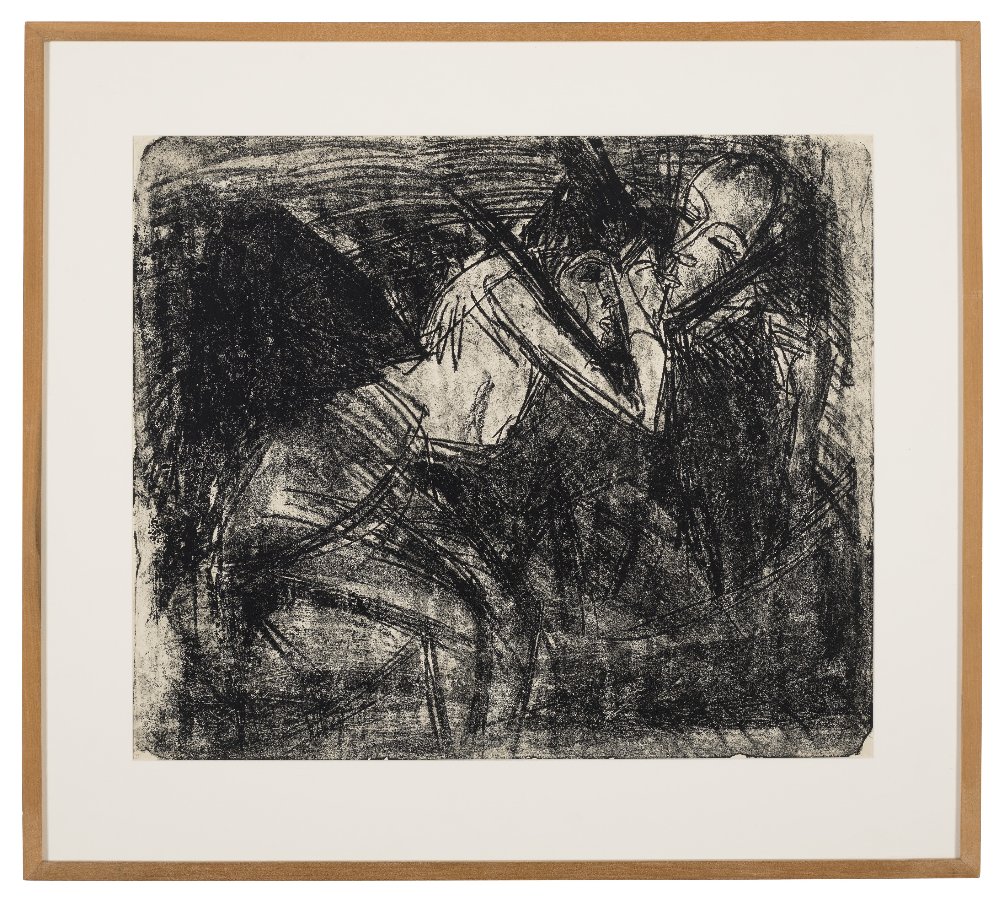 Ernst Ludwig Kirchner — Любовь в Моргане (Влюбленные по утрам), изображение 2