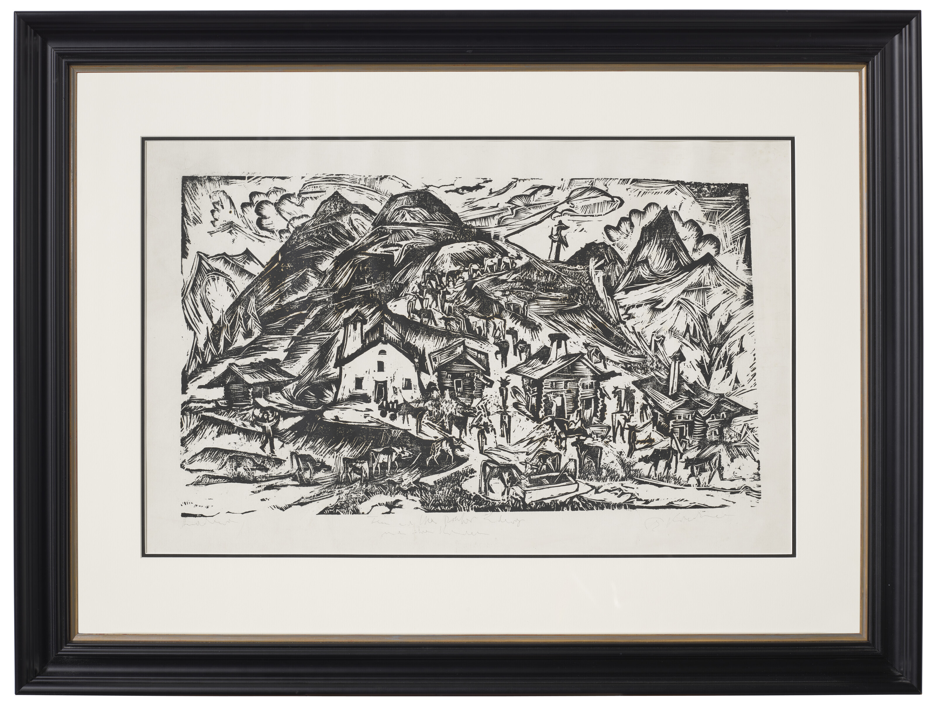 Ernst Ludwig Kirchner — Штаб-квартира в Альпах, Германия (Альпауфцуг), изображение 2