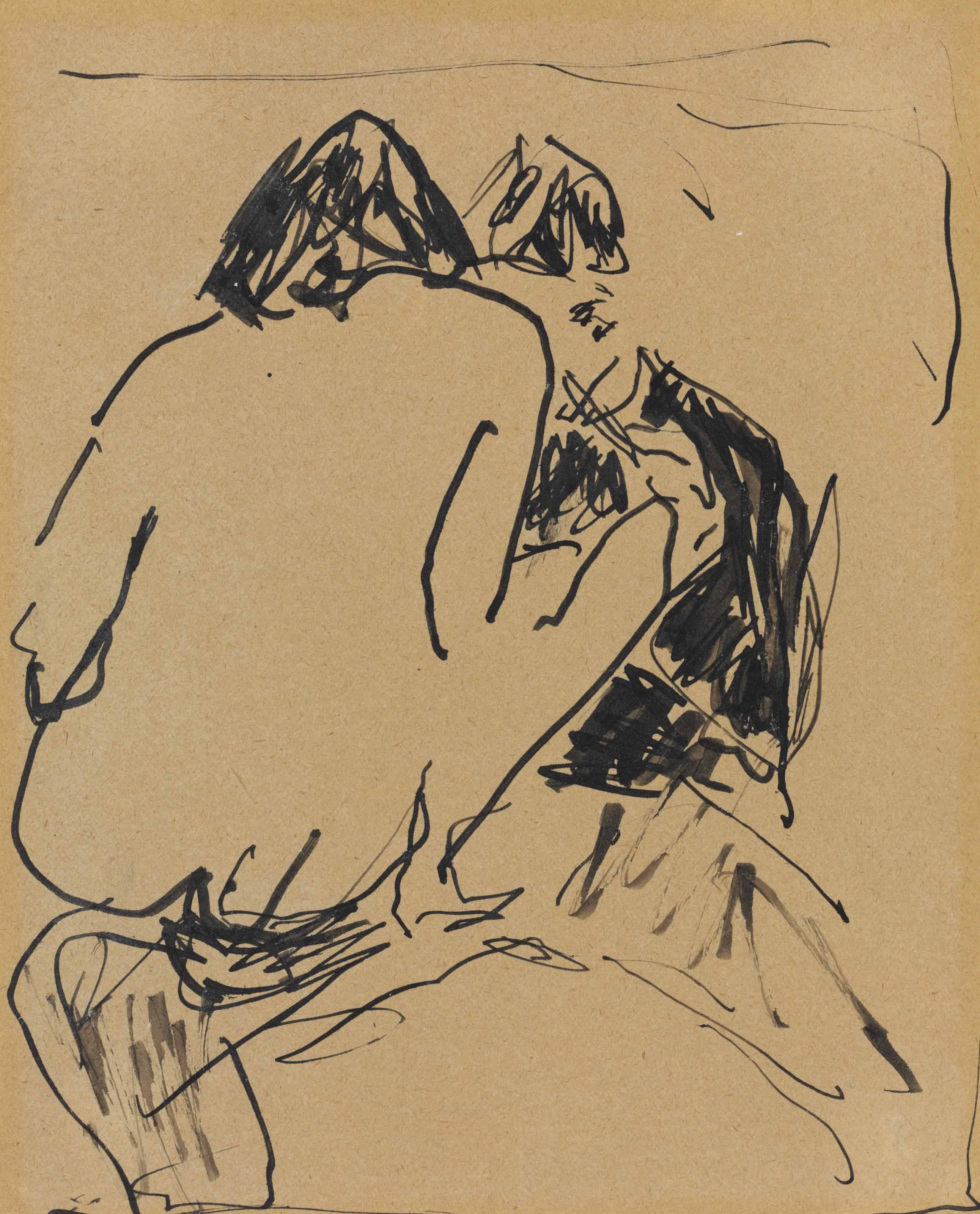 Ernst Ludwig Kirchner — Кауэрндес, дочь короля Рюккверта для "Эйнемского шпигеля" (актерская игра)