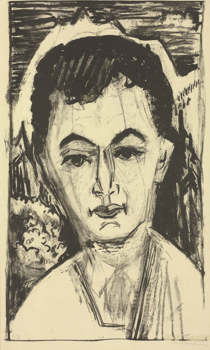 Ernst Ludwig Kirchner — Портрет Неле ван де Вельде (Dube L411)